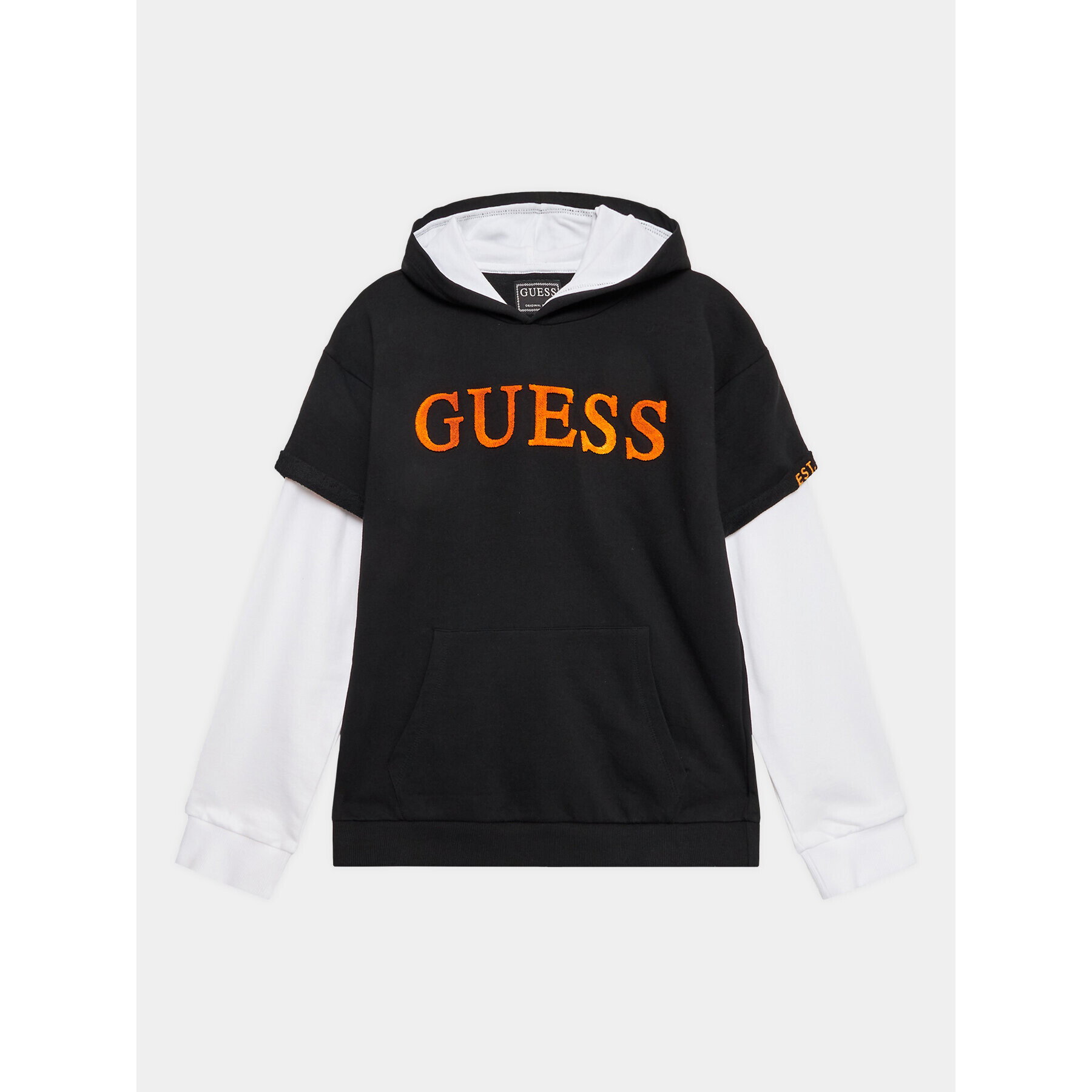 Guess Суитшърт N3YQ00 KA6R3 Черен Regular Fit - Pepit.bg