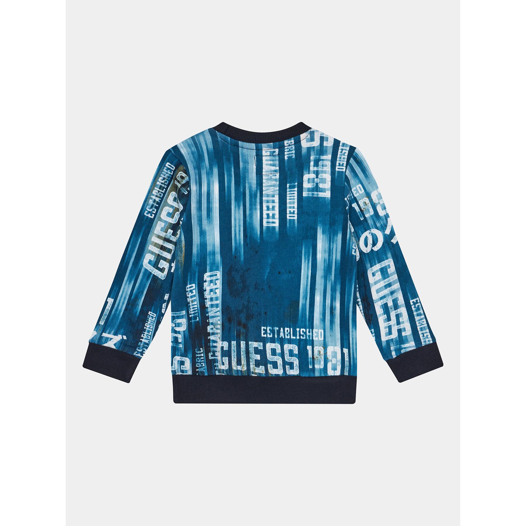 Guess Суитшърт N4RQ01 KA6R3 Син Regular Fit - Pepit.bg