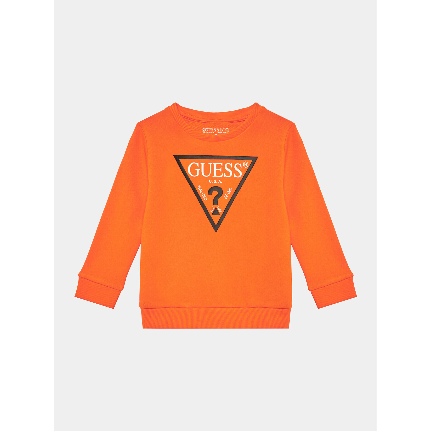 Guess Суитшърт N73Q10 KAUG0 Оранжев Regular Fit - Pepit.bg