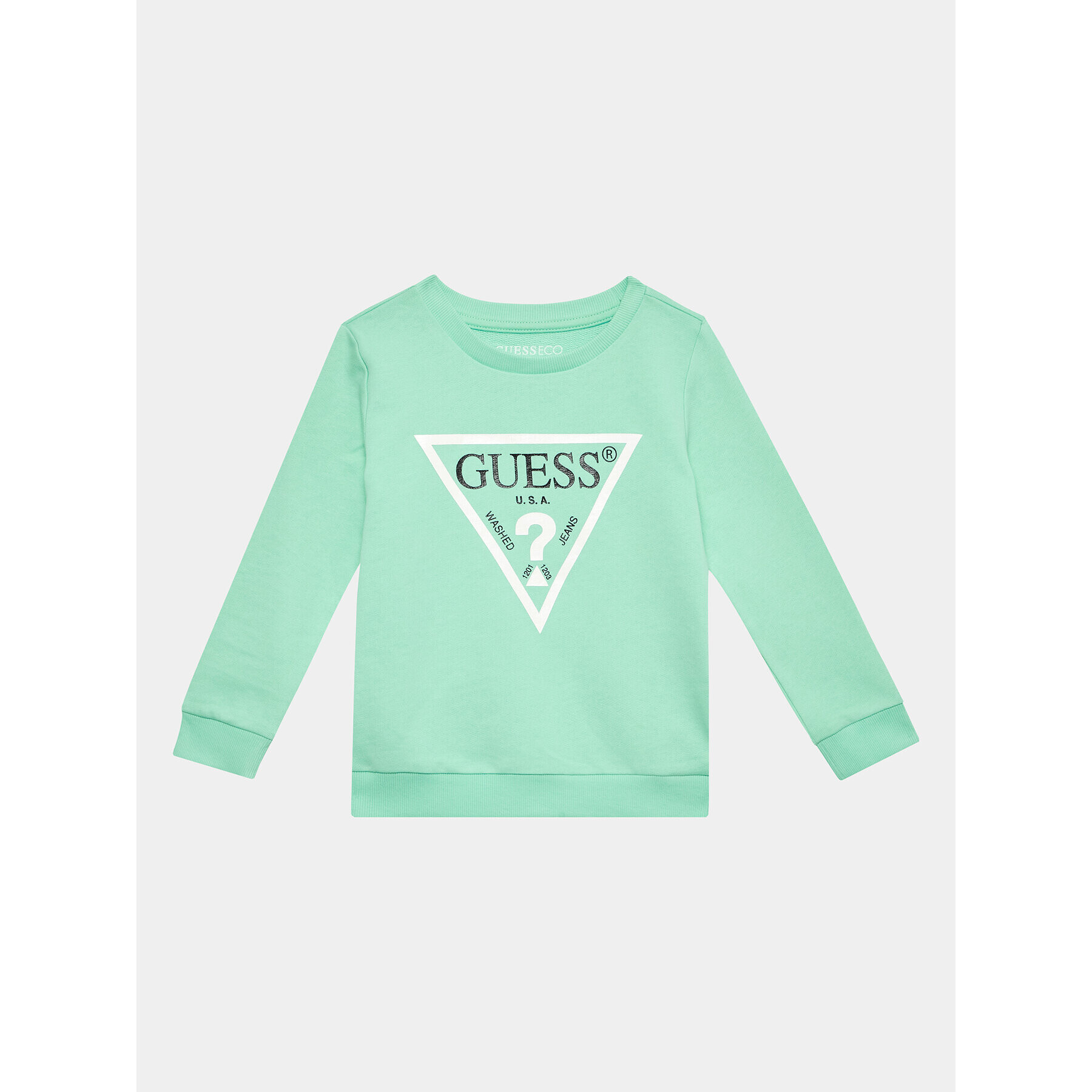 Guess Суитшърт N73Q10 KAUG0 Син Regular Fit - Pepit.bg