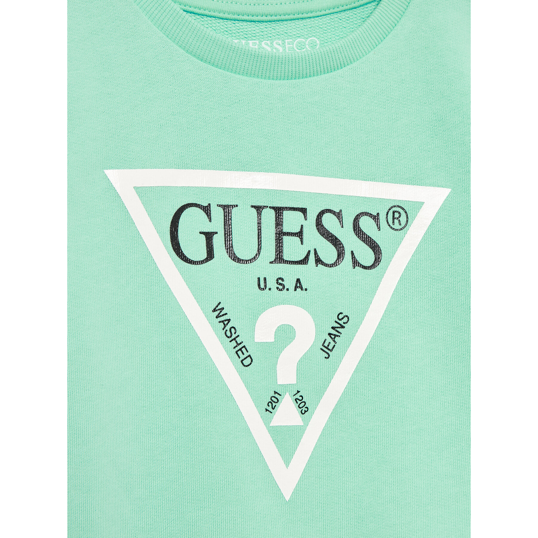 Guess Суитшърт N73Q10 KAUG0 Син Regular Fit - Pepit.bg