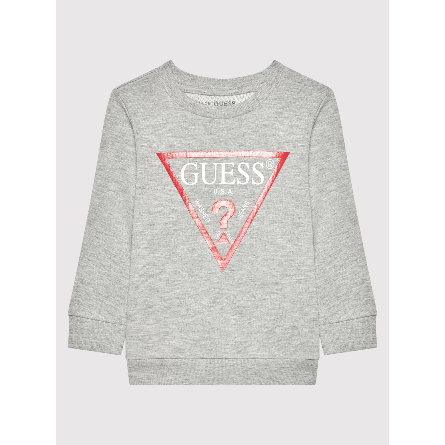 Guess Суитшърт N73Q10 KAUG0 Сив Regular Fit - Pepit.bg