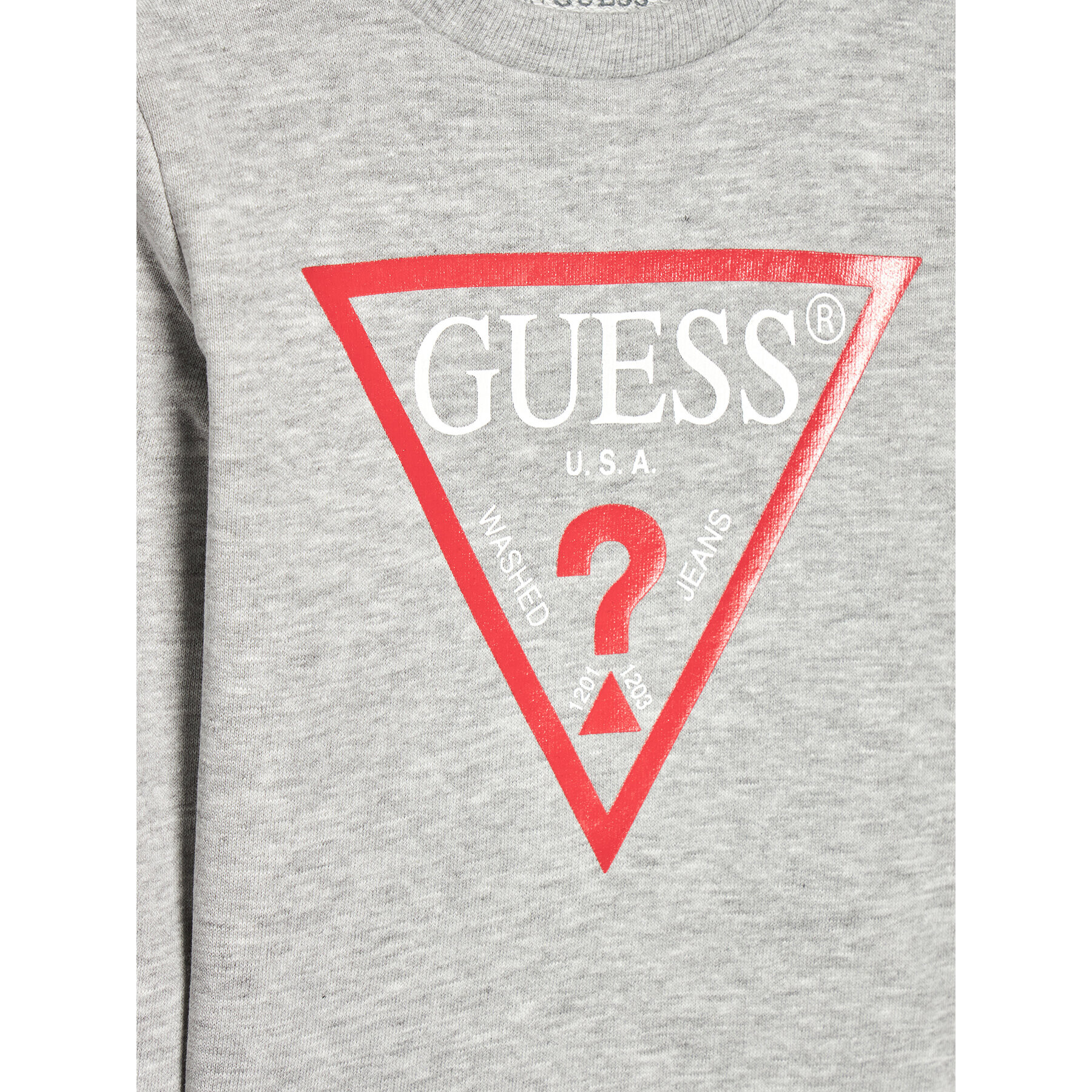 Guess Суитшърт N73Q10 KAUG0 Сив Regular Fit - Pepit.bg