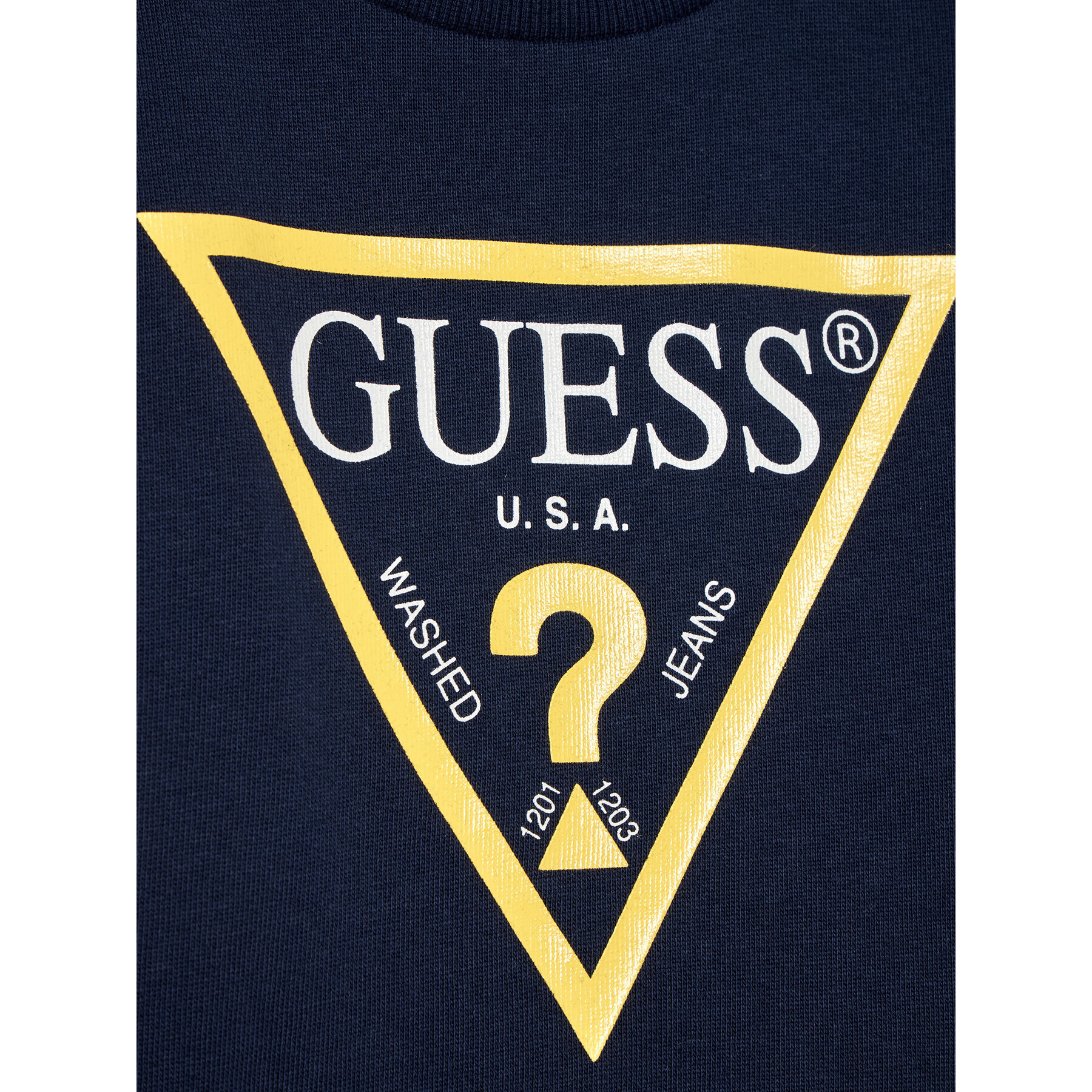 Guess Суитшърт N73Q10 KAUG0 Тъмносин Regular Fit - Pepit.bg