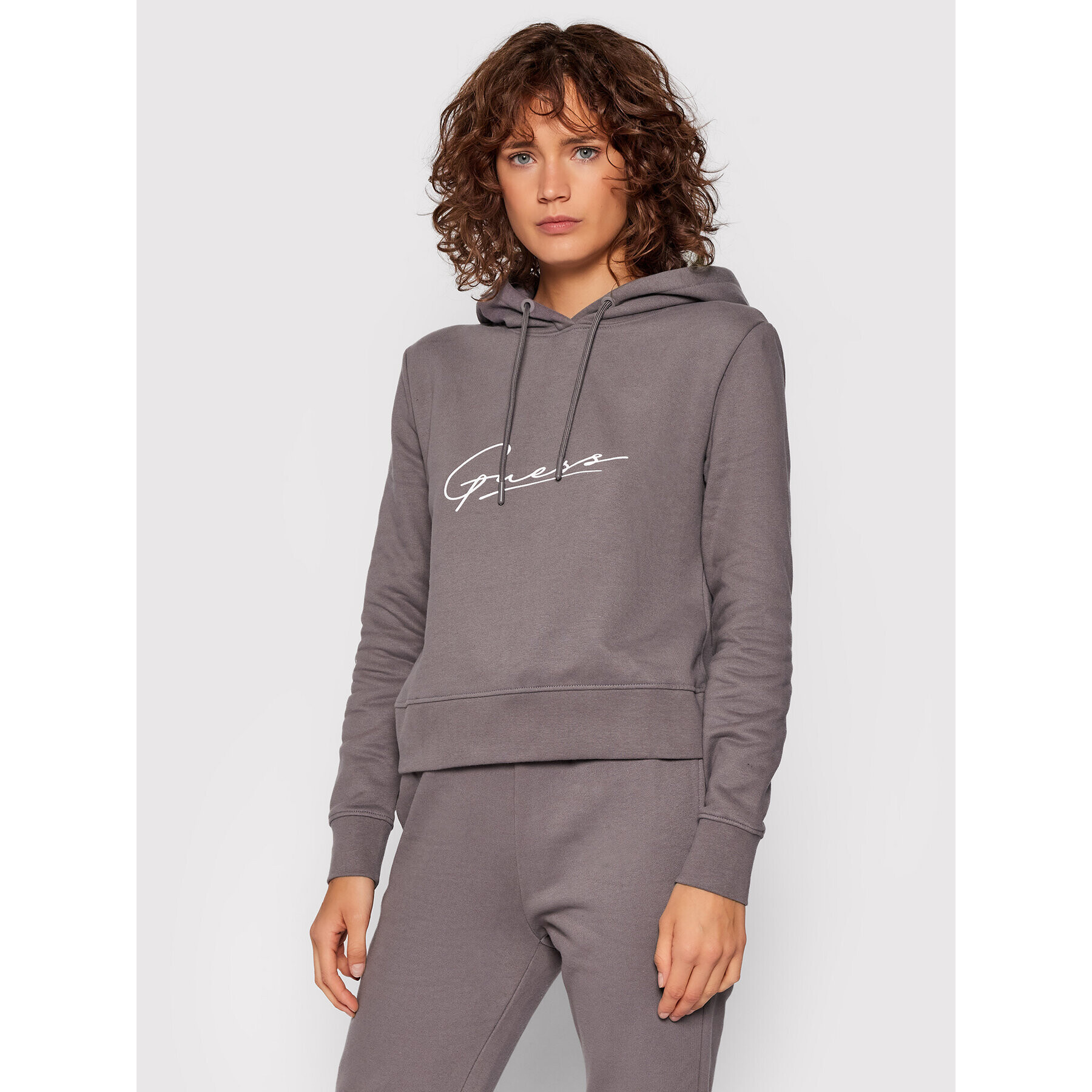 Guess Суитшърт O1BA09 KAOR1 Виолетов Regular Fit - Pepit.bg