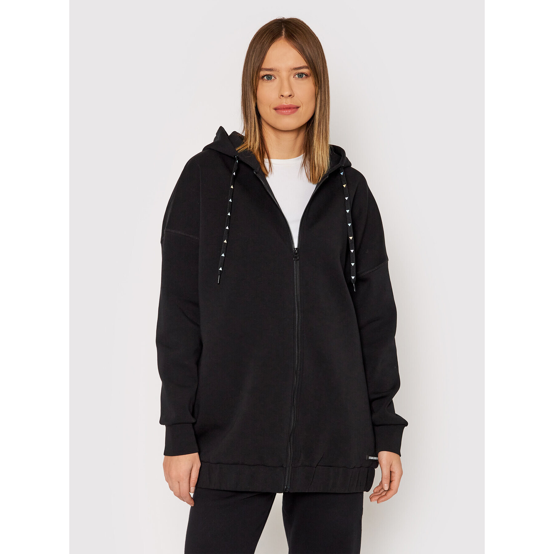 Guess Суитшърт O1BA68 FL03S Черен Regular Fit - Pepit.bg
