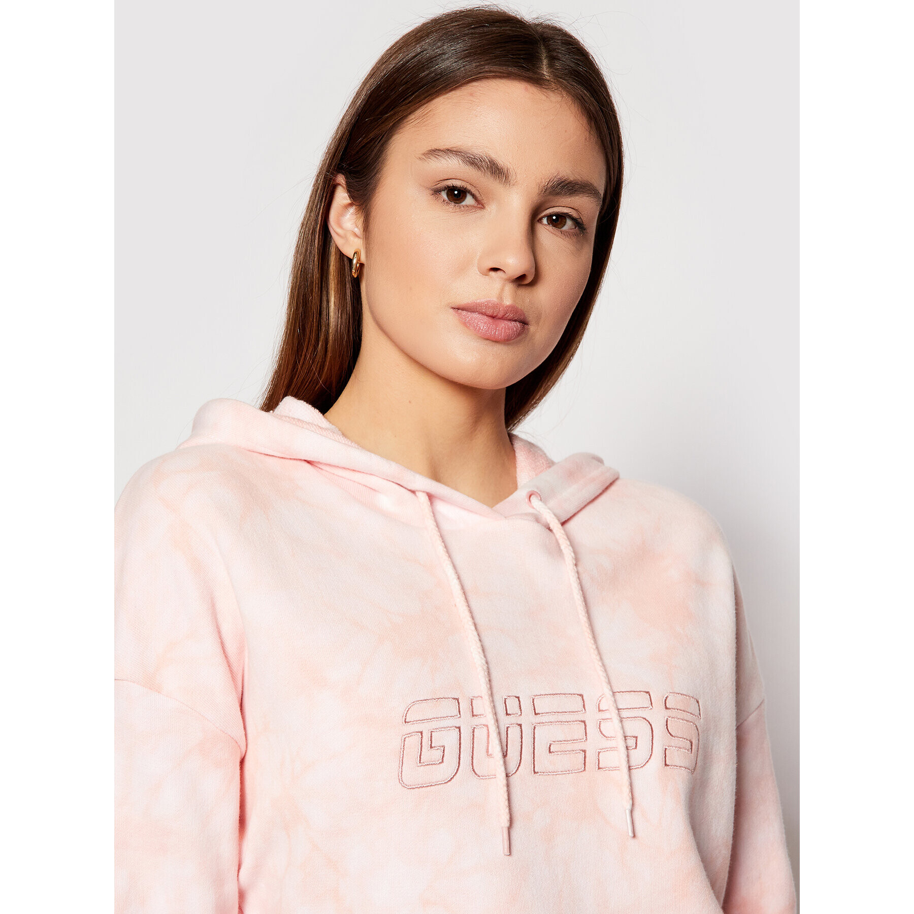Guess Суитшърт O1GA39 K68I1 Розов Regular Fit - Pepit.bg