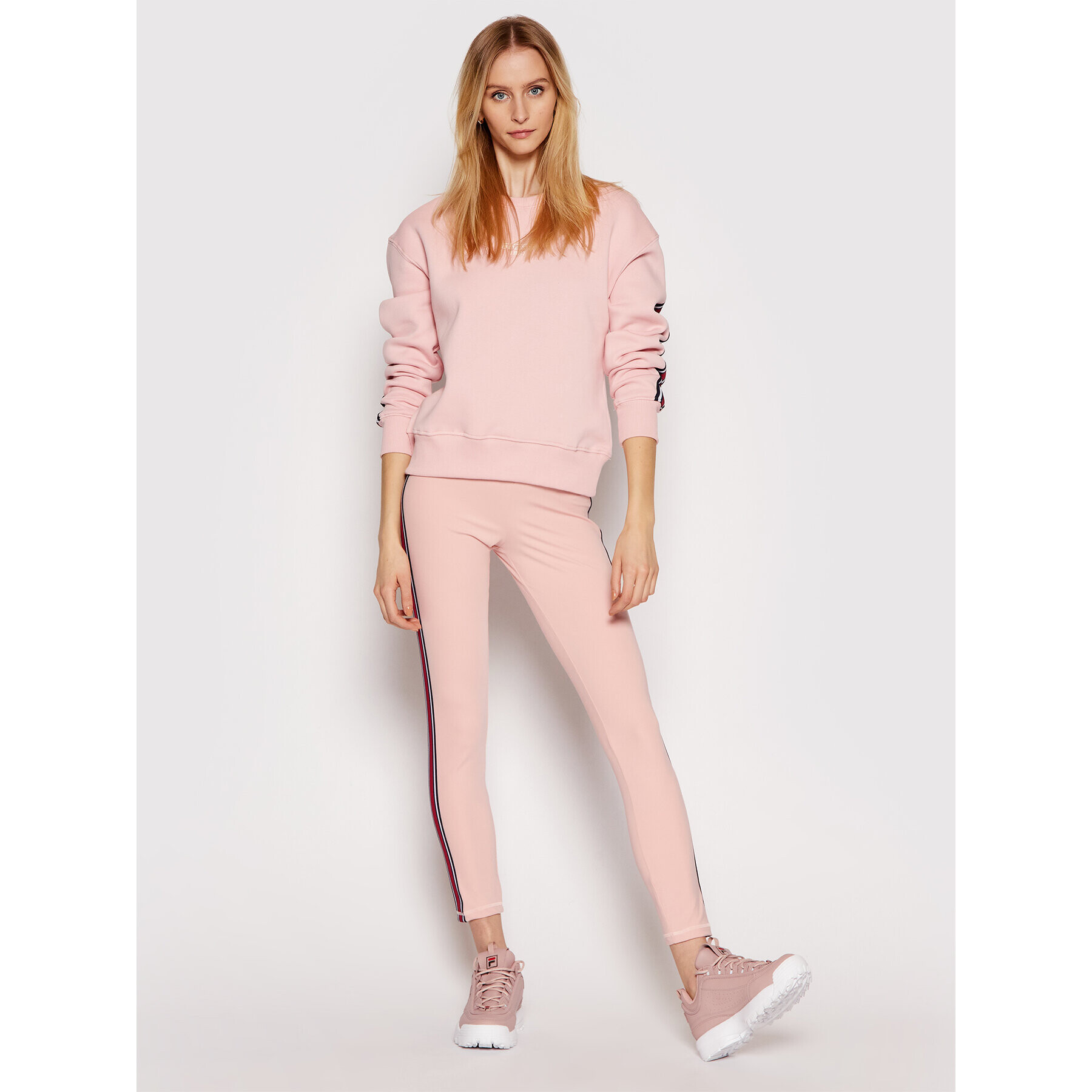 Guess Суитшърт O1RA28 FL03Q Розов Regular Fit - Pepit.bg