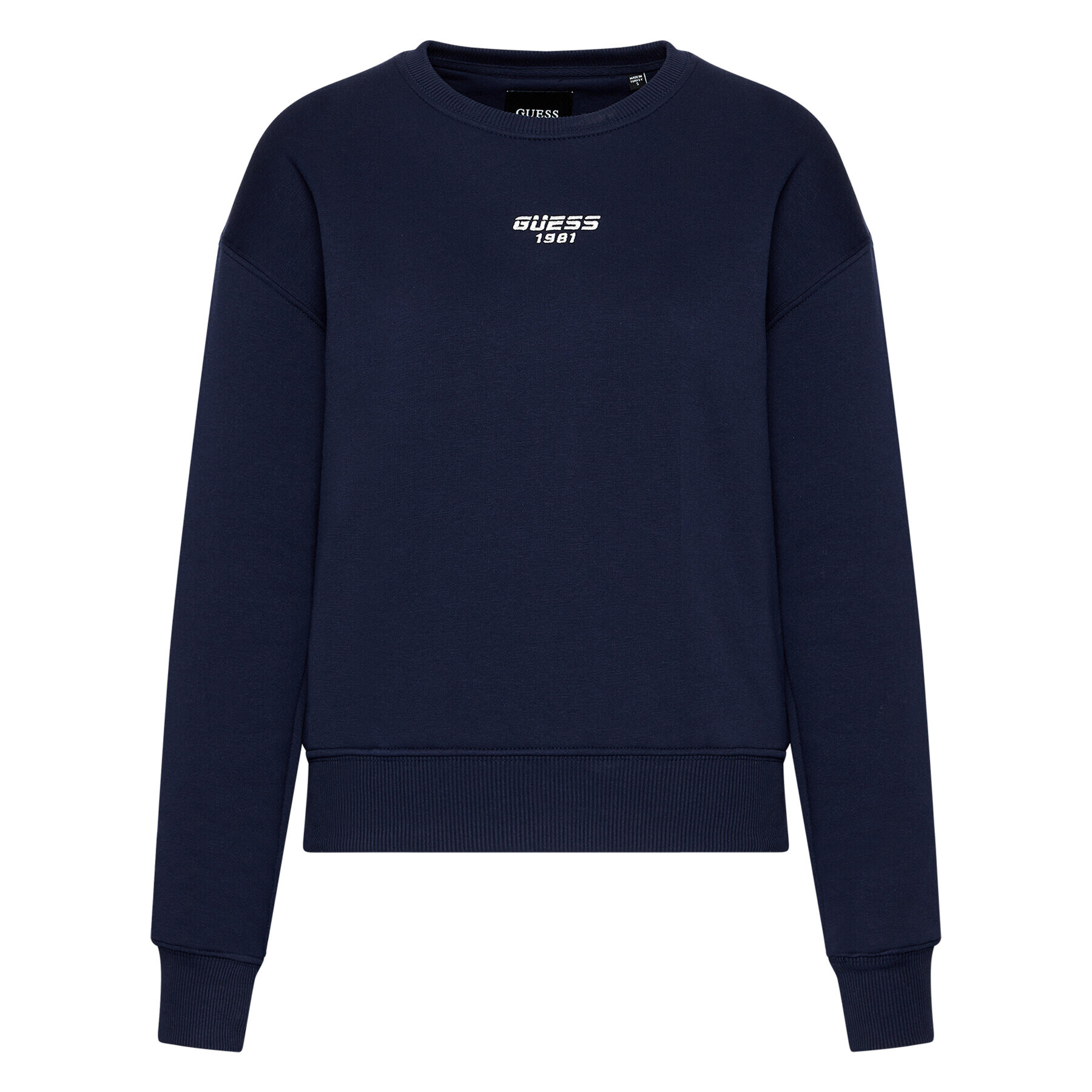 Guess Суитшърт O1RA28 FL03Q Тъмносин Regular Fit - Pepit.bg