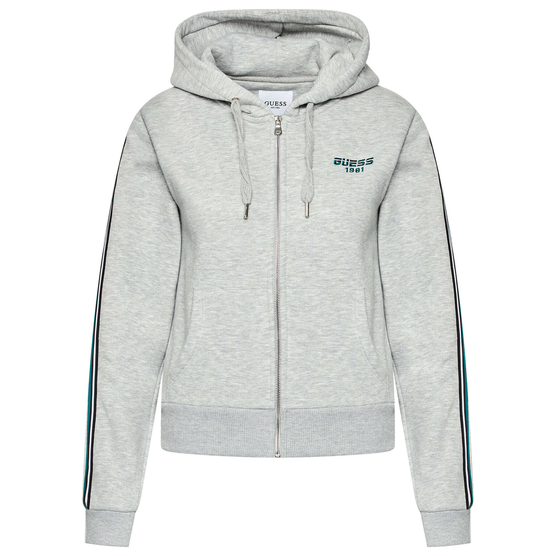 Guess Суитшърт O1RA30 FL03Y Сив Regular Fit - Pepit.bg