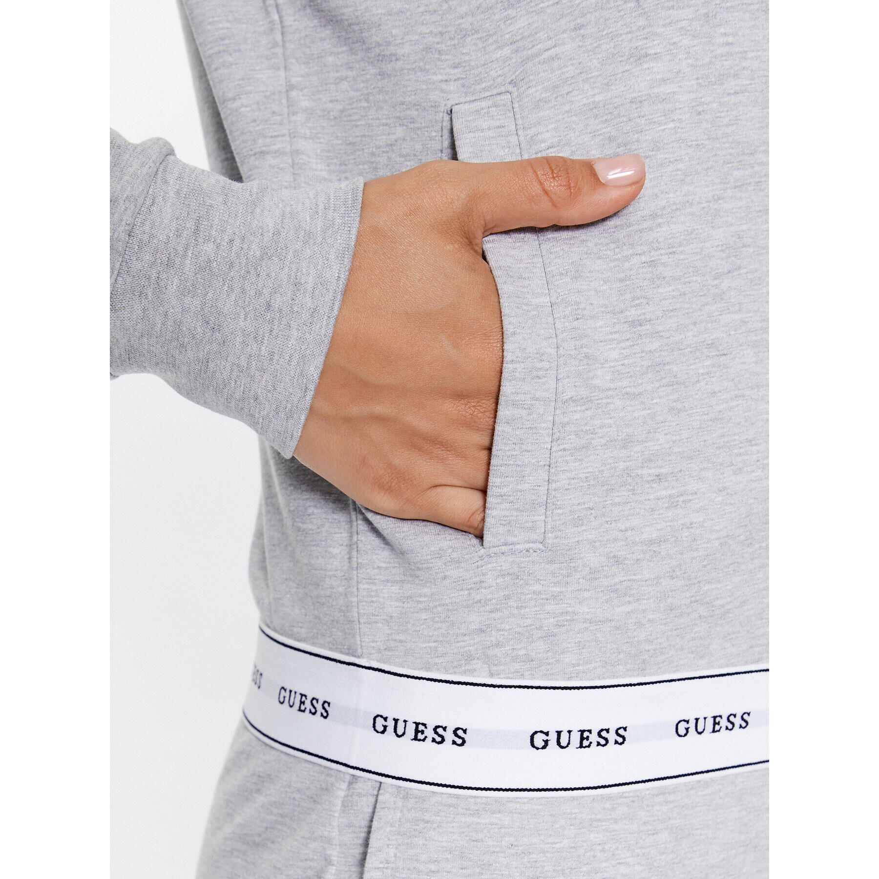 Guess Суитшърт O3YQ00 KBS91 Сив Regular Fit - Pepit.bg