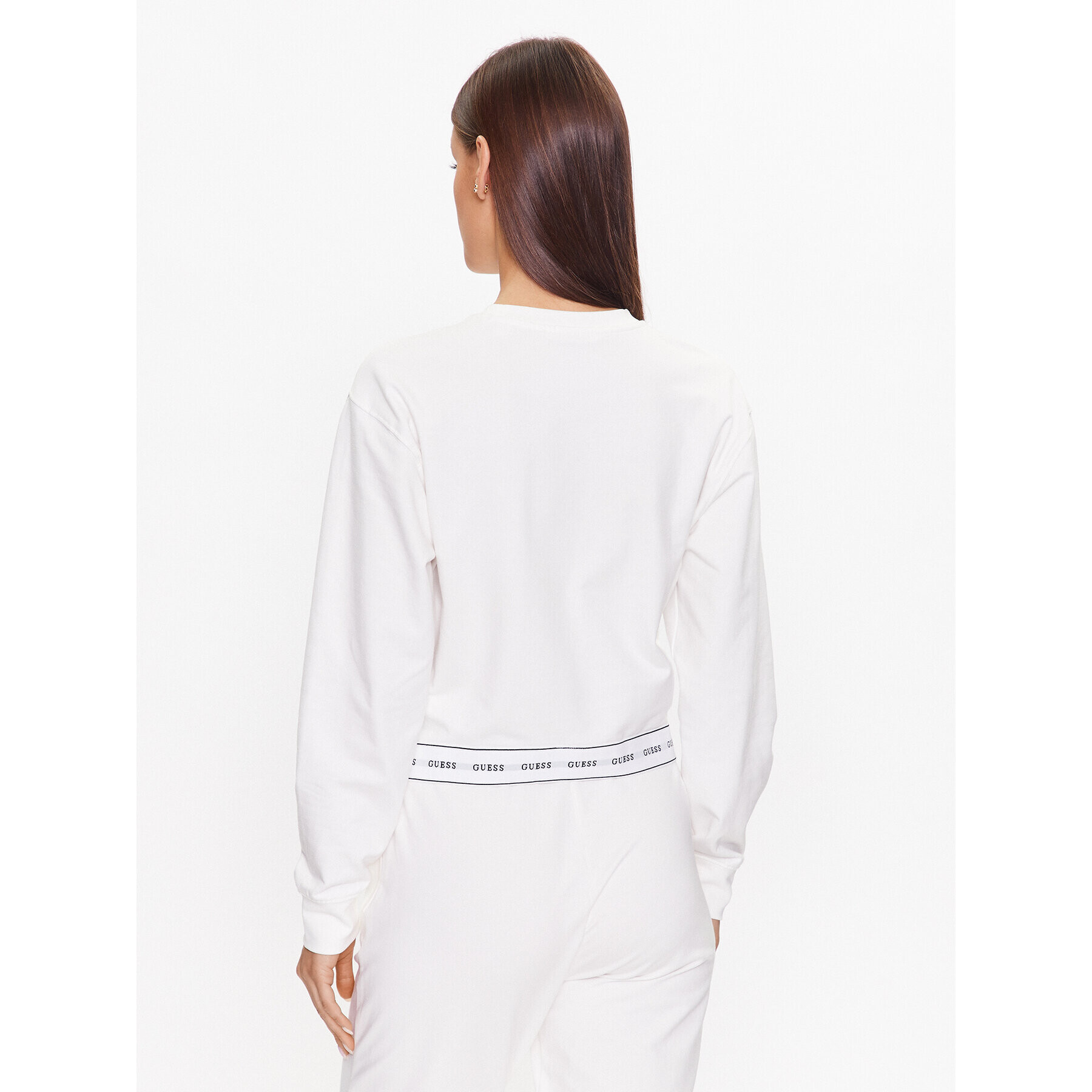 Guess Суитшърт O3YQ01 KBS91 Бял Regular Fit - Pepit.bg