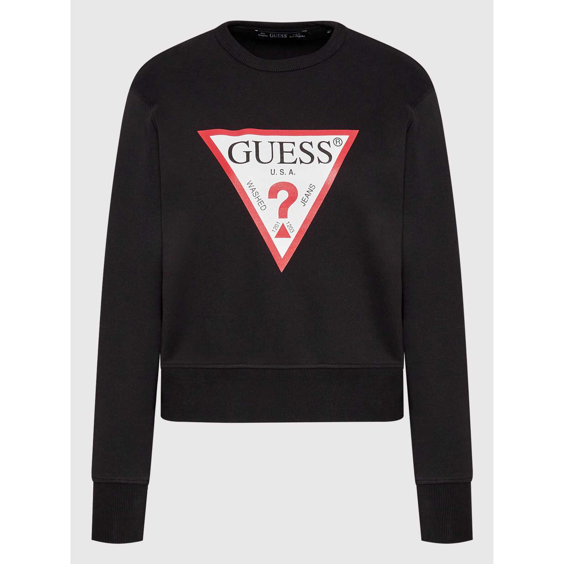 Guess Суитшърт Original W2YQ16 K9ZM1 Черен Regular Fit - Pepit.bg
