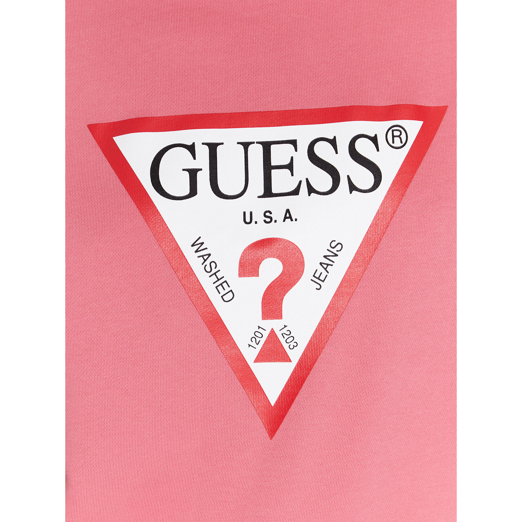 Guess Суитшърт Original W2YQ16 KBA10 Розов Regular Fit - Pepit.bg