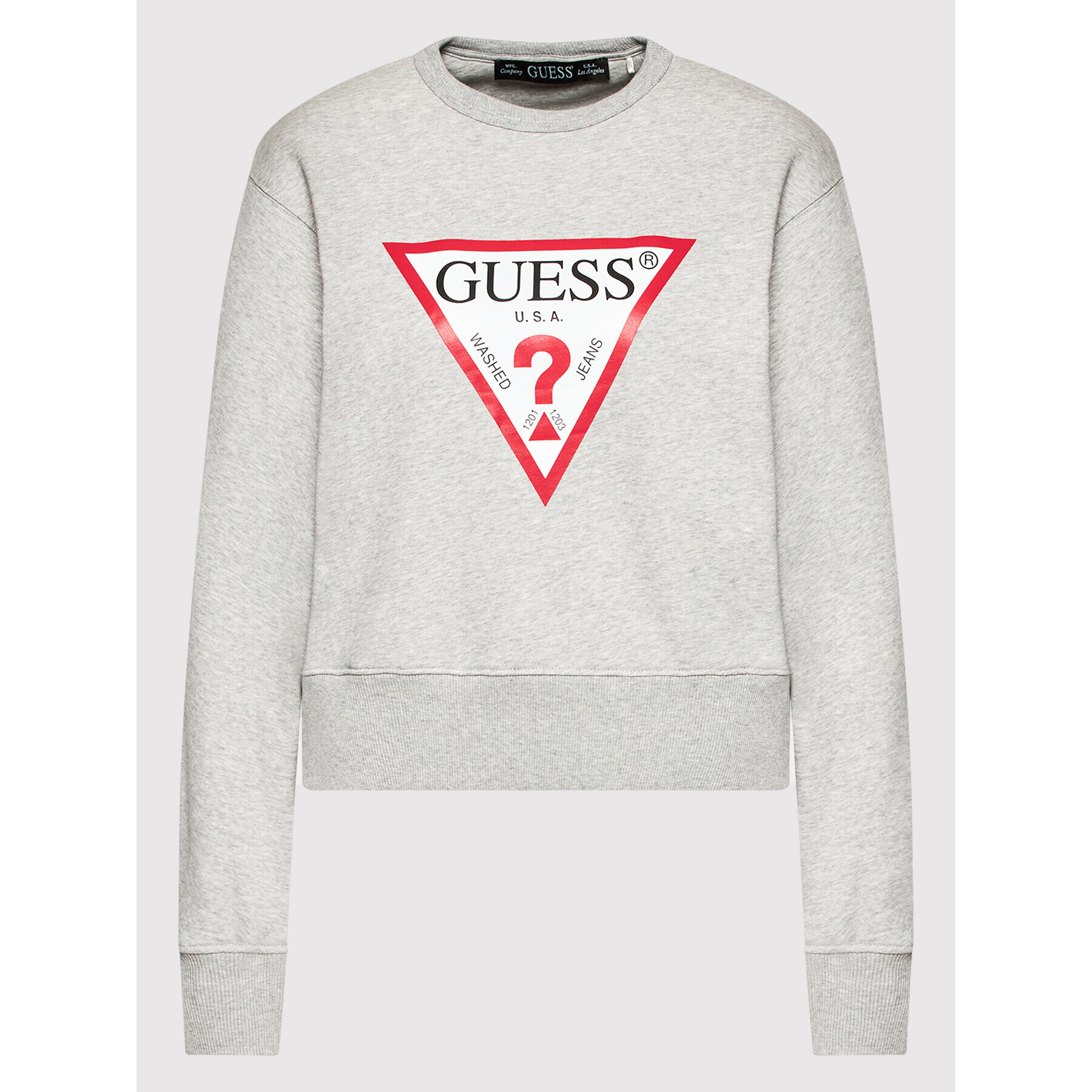 Guess Суитшърт Original W2YQ16 KBA10 Сив Regular Fit - Pepit.bg