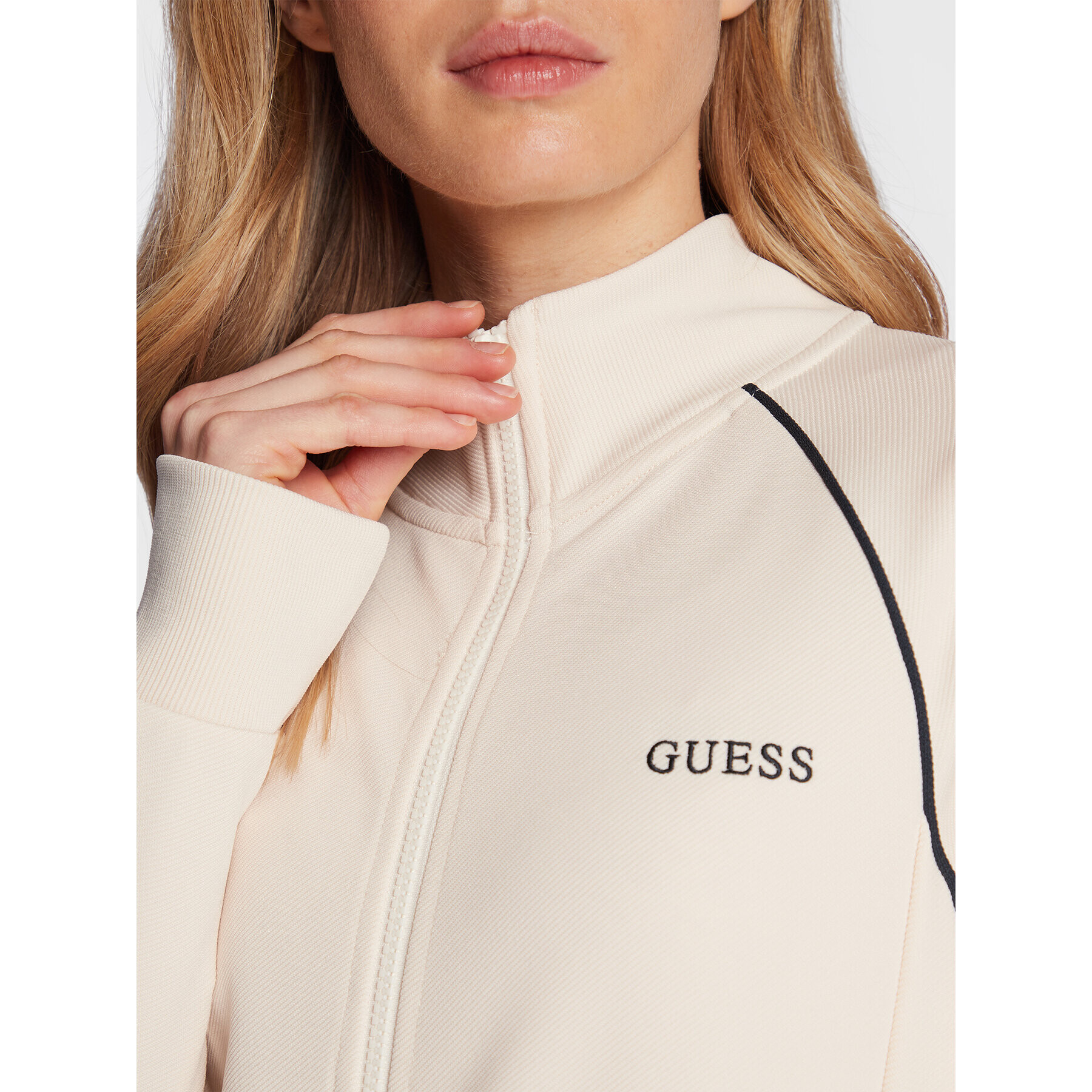 Guess Суитшърт Signature V3GQ00 KBO62 Розов Regular Fit - Pepit.bg