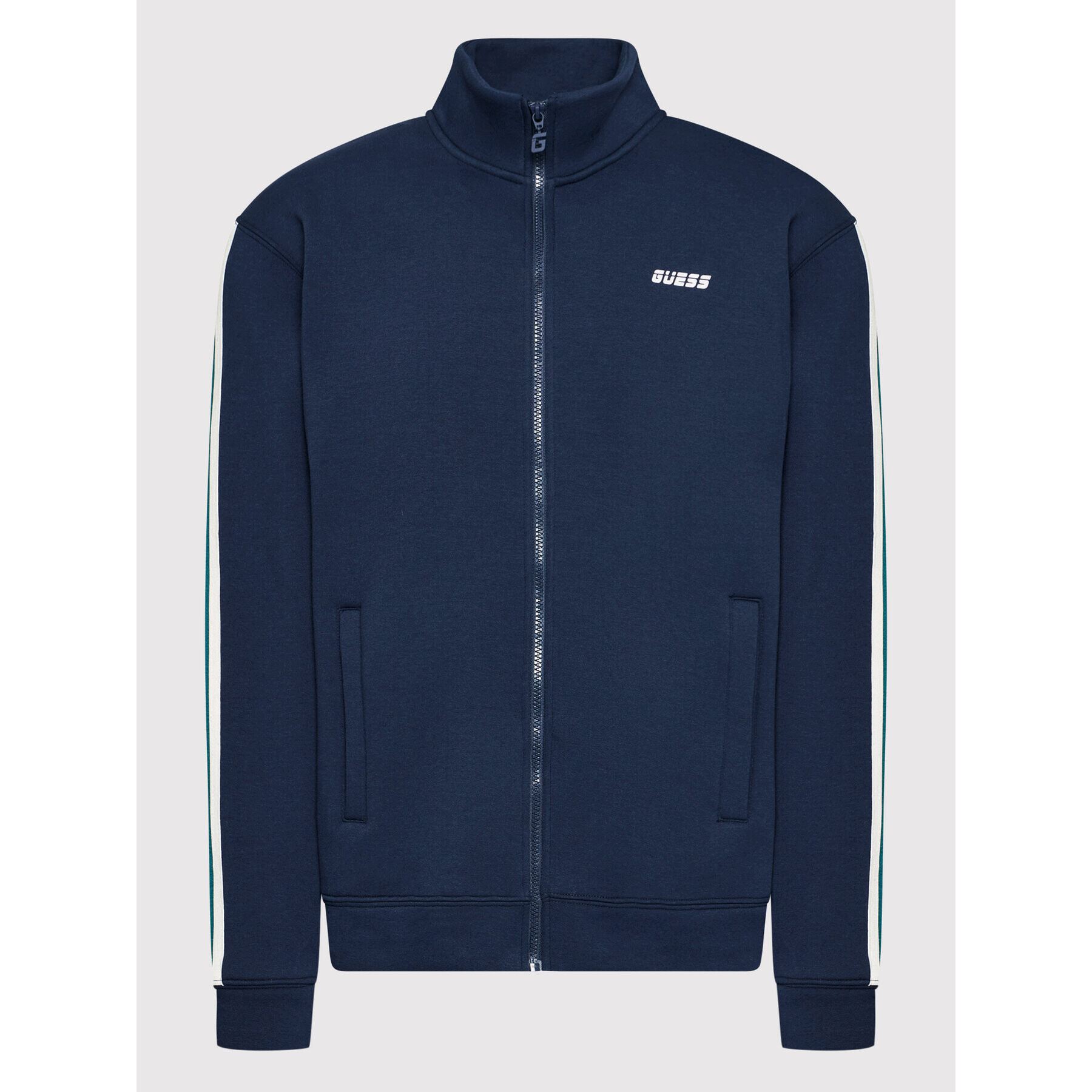 Guess Суитшърт U1BA07 FL046 Тъмносин Regular Fit - Pepit.bg