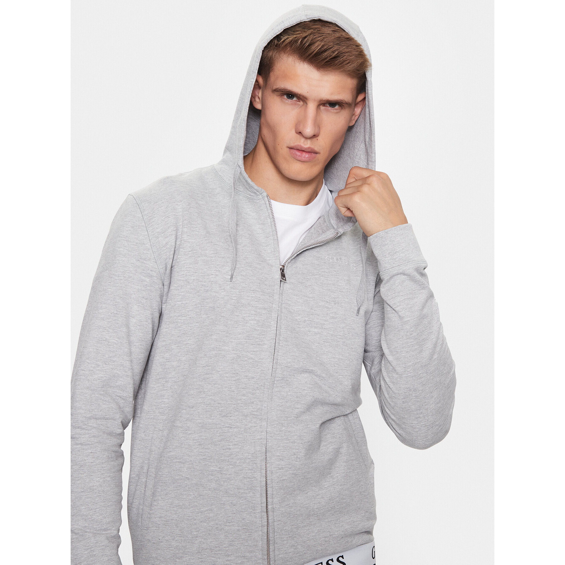 Guess Суитшърт U3YQ00 KBS91 Сив Regular Fit - Pepit.bg