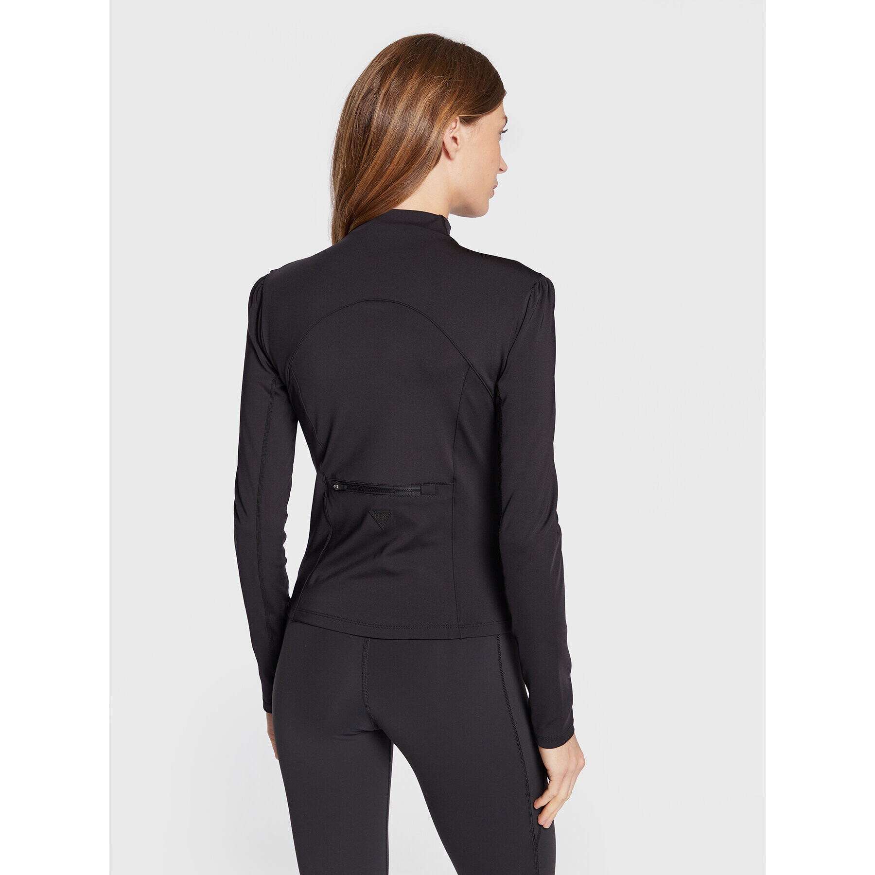 Guess Суитшърт V2BP01 MC03W Черен Slim Fit - Pepit.bg
