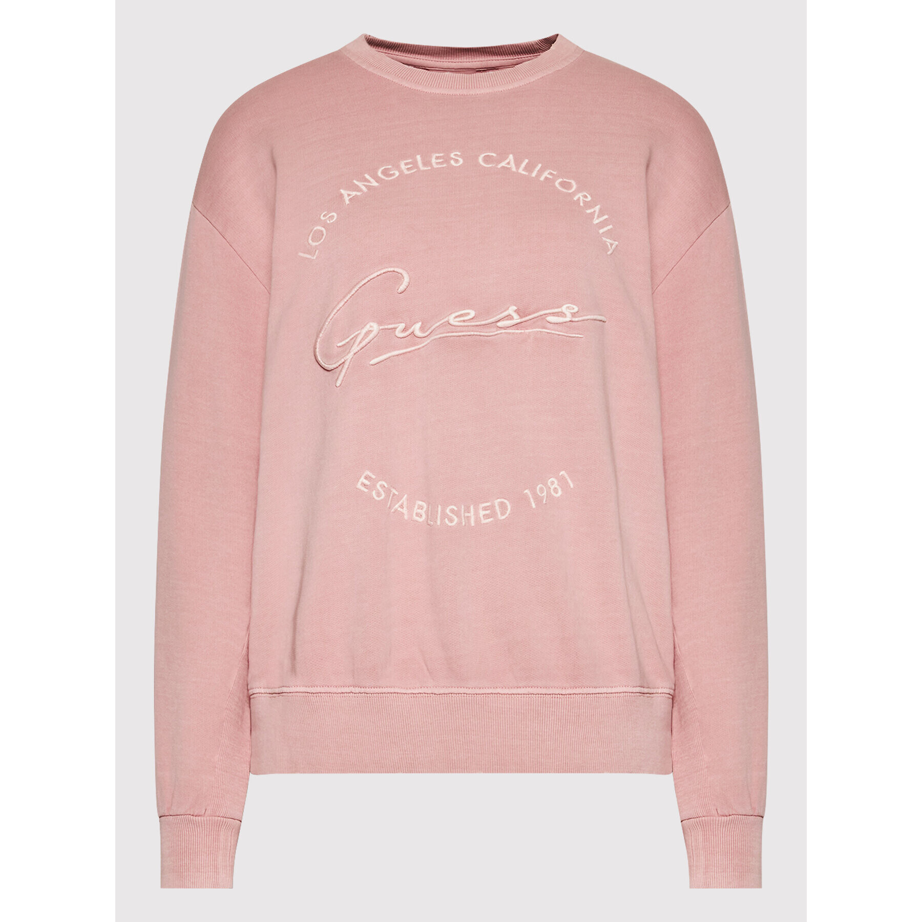 Guess Суитшърт V2GQ00 FL04D Розов Regular Fit - Pepit.bg