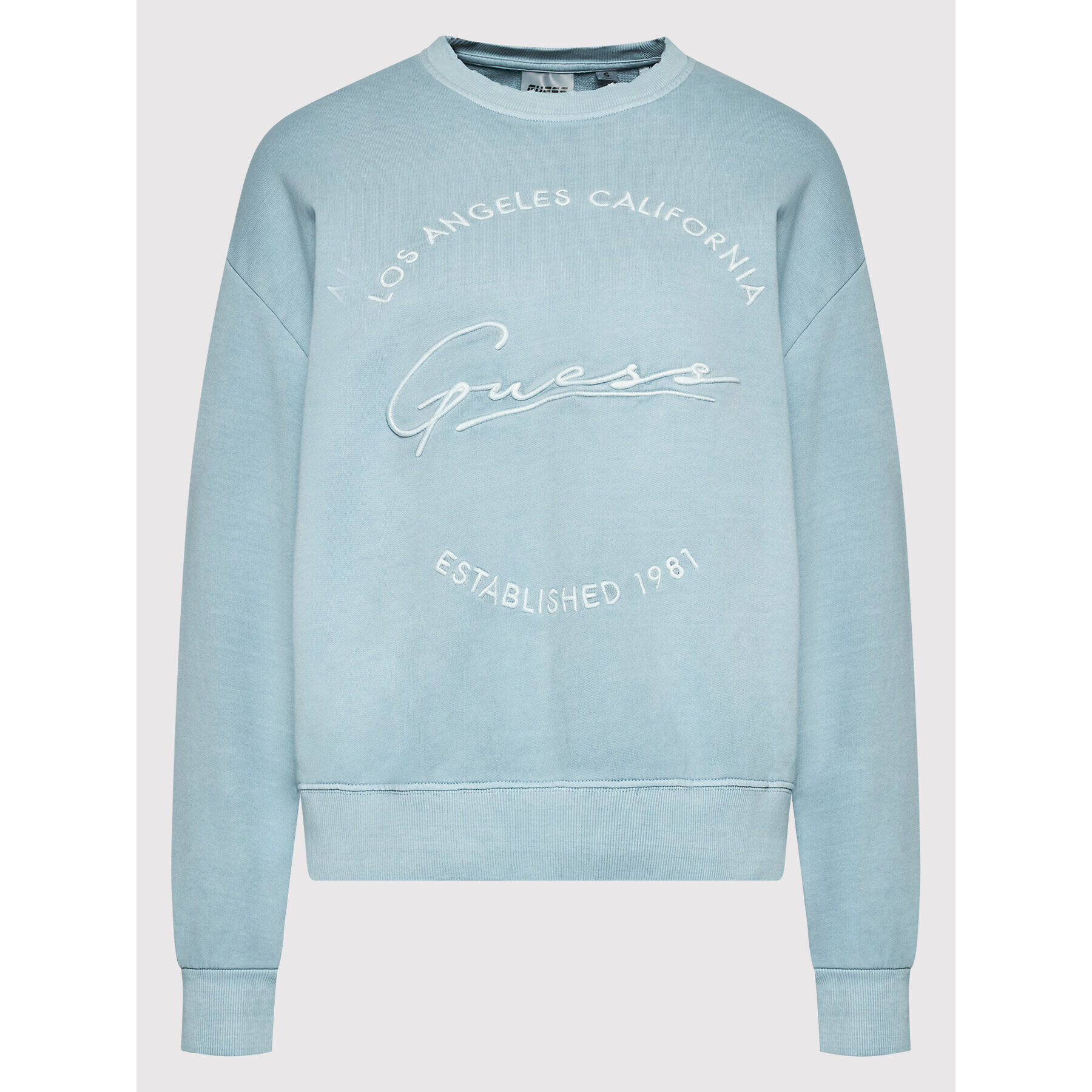 Guess Суитшърт V2GQ00 FL04D Син Regular Fit - Pepit.bg