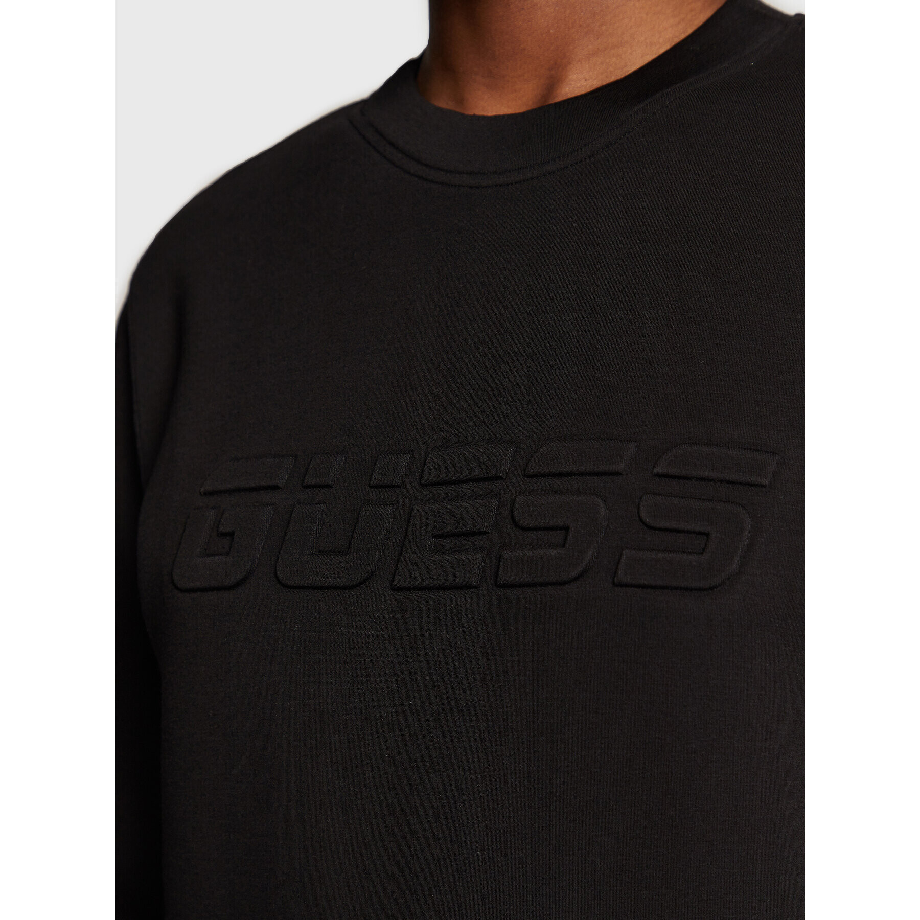 Guess Суитшърт V2GQ17 KAMN2 Черен Regular Fit - Pepit.bg