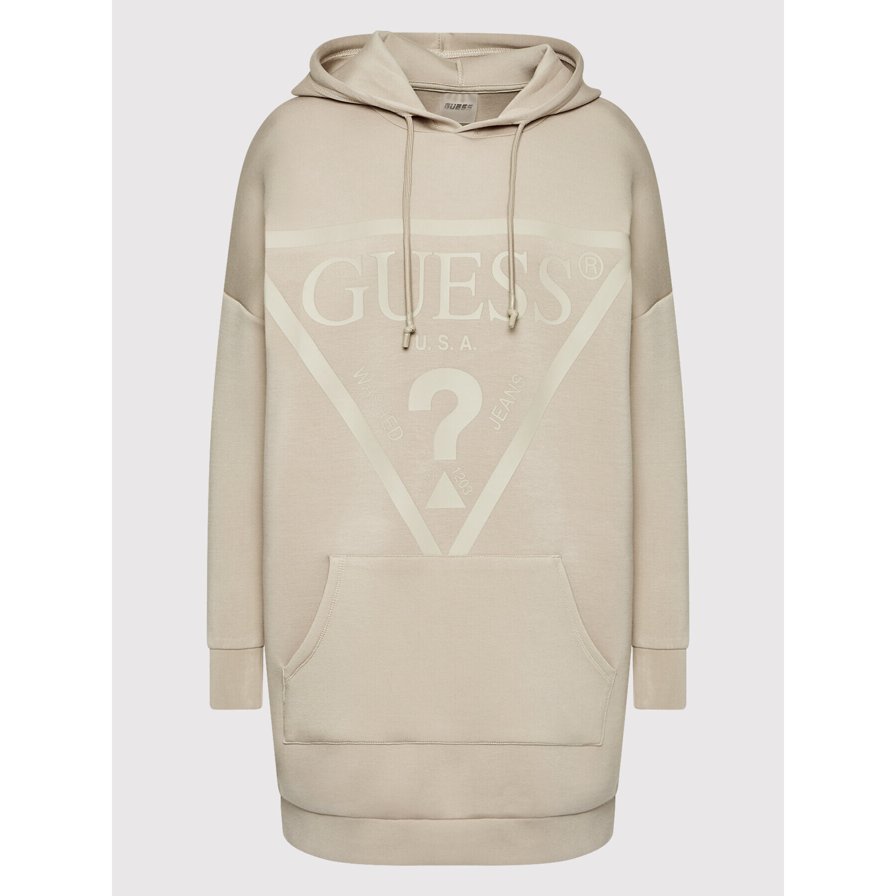Guess Суитшърт V2GQ18 KAMN2 Бежов Relaxed Fit - Pepit.bg