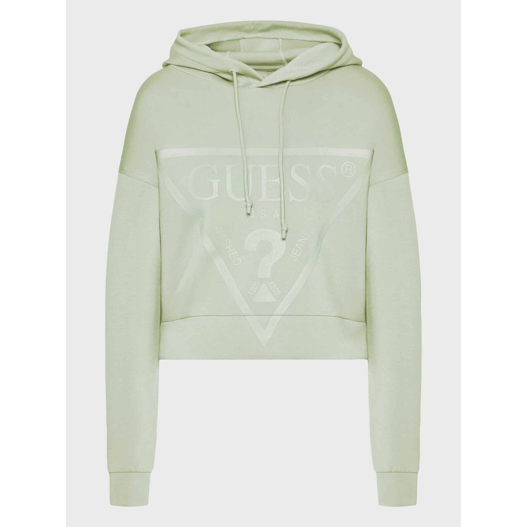 Guess Суитшърт V2GQ24 KAMN2 Зелен Regular Fit - Pepit.bg