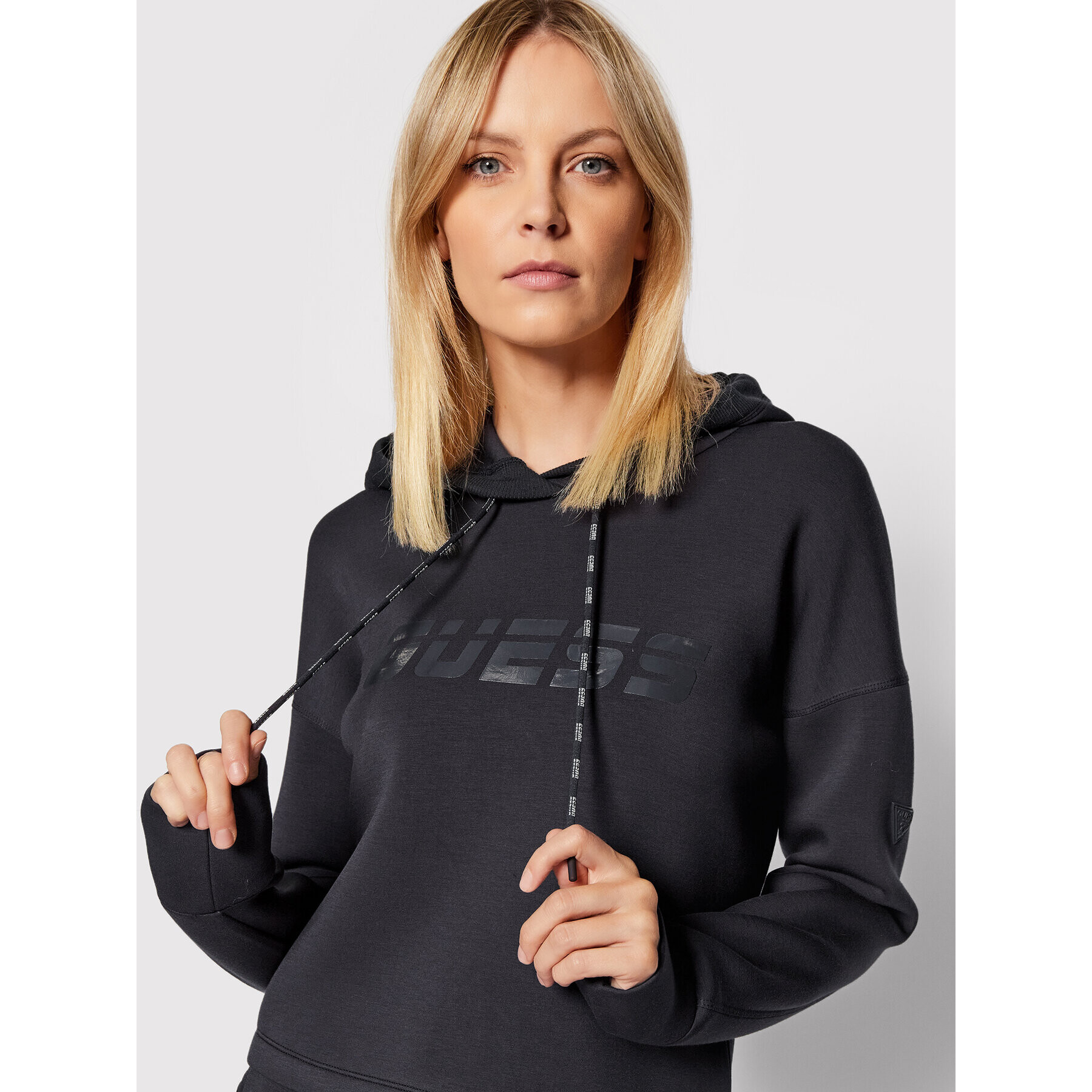 Guess Суитшърт V2RQ02 KAMN2 Сив Relaxed Fit - Pepit.bg