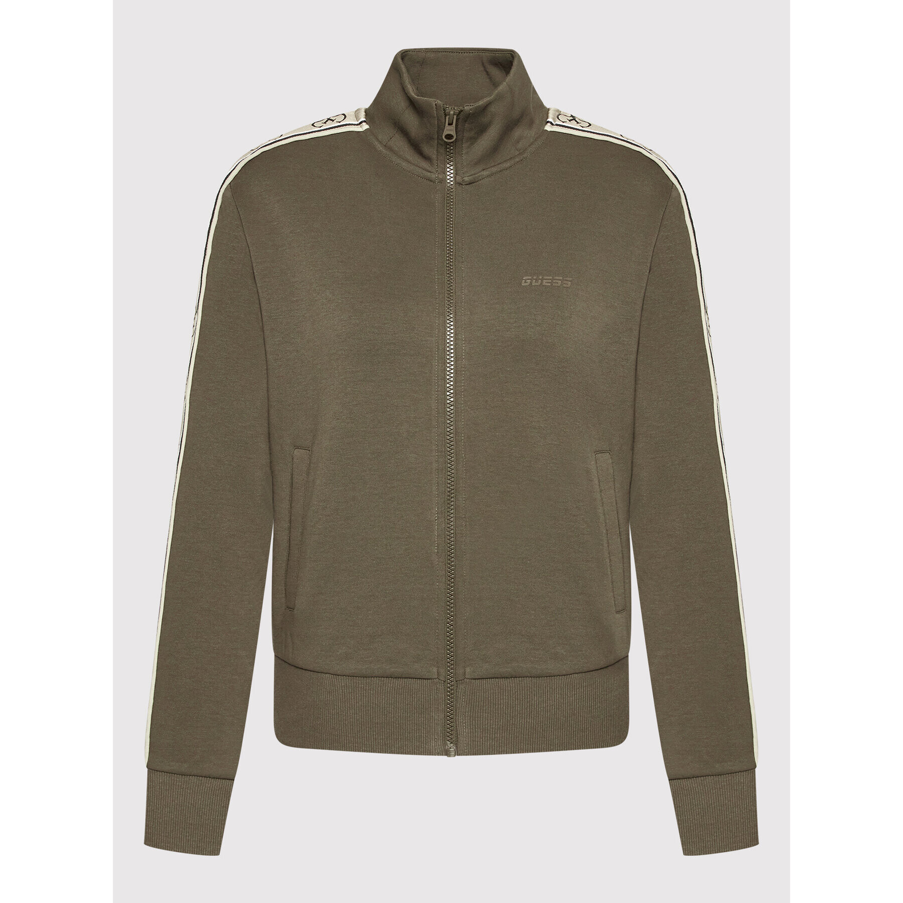Guess Суитшърт V2RQ04 KA3P1 Кафяв Regular Fit - Pepit.bg