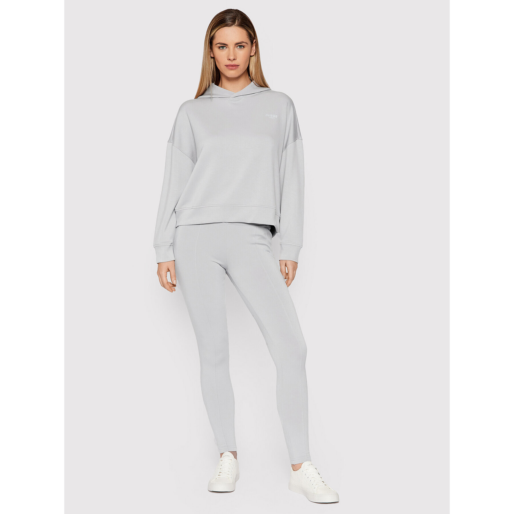 Guess Суитшърт V2RQ09 KL002 Сив Relaxed Fit - Pepit.bg