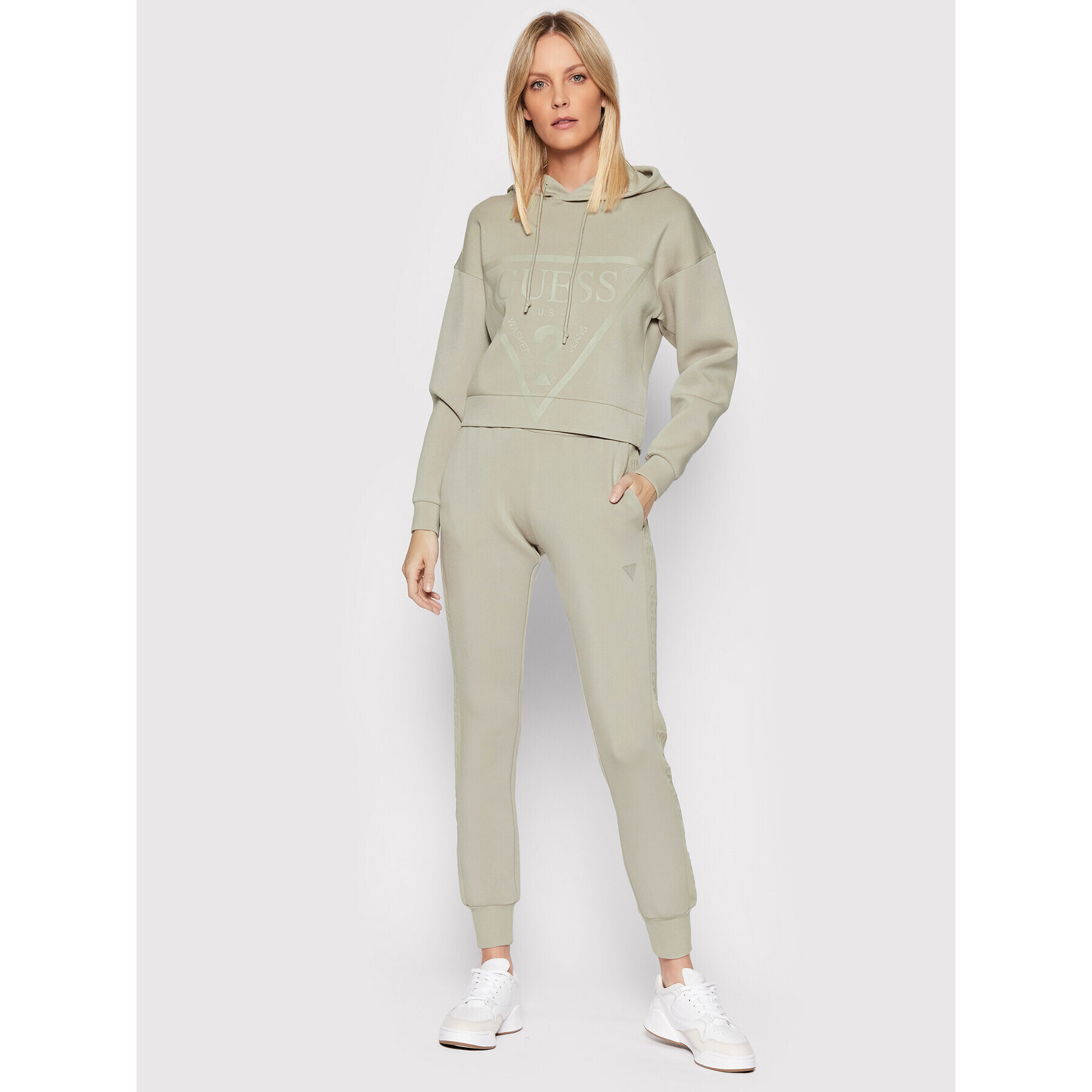 Guess Суитшърт V2RQ10 KAMN2 Сив Regular Fit - Pepit.bg