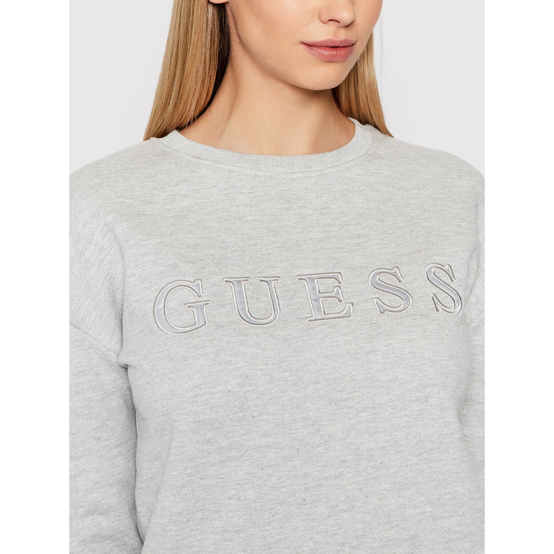 Guess Суитшърт V2RQ16 K9V31 Сив Regular Fit - Pepit.bg