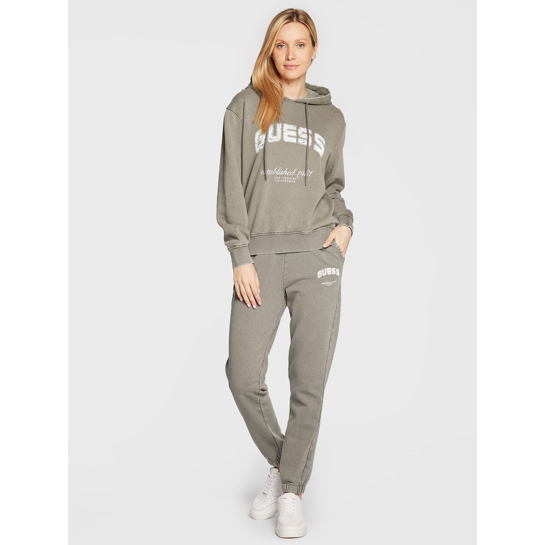 Guess Суитшърт V2YQ02 FL04D Сив Relaxed Fit - Pepit.bg