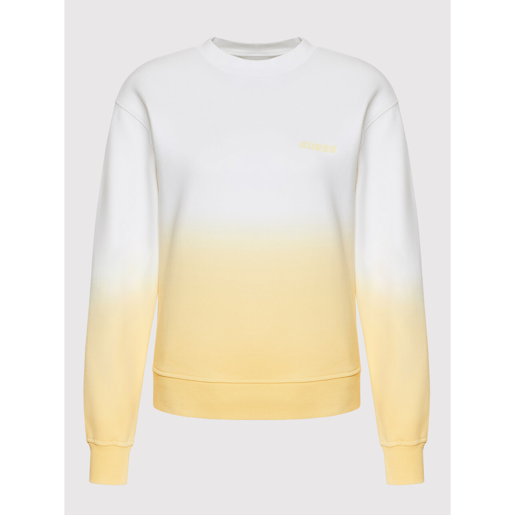 Guess Суитшърт V2YQ10 FL04Z Жълт Regular Fit - Pepit.bg