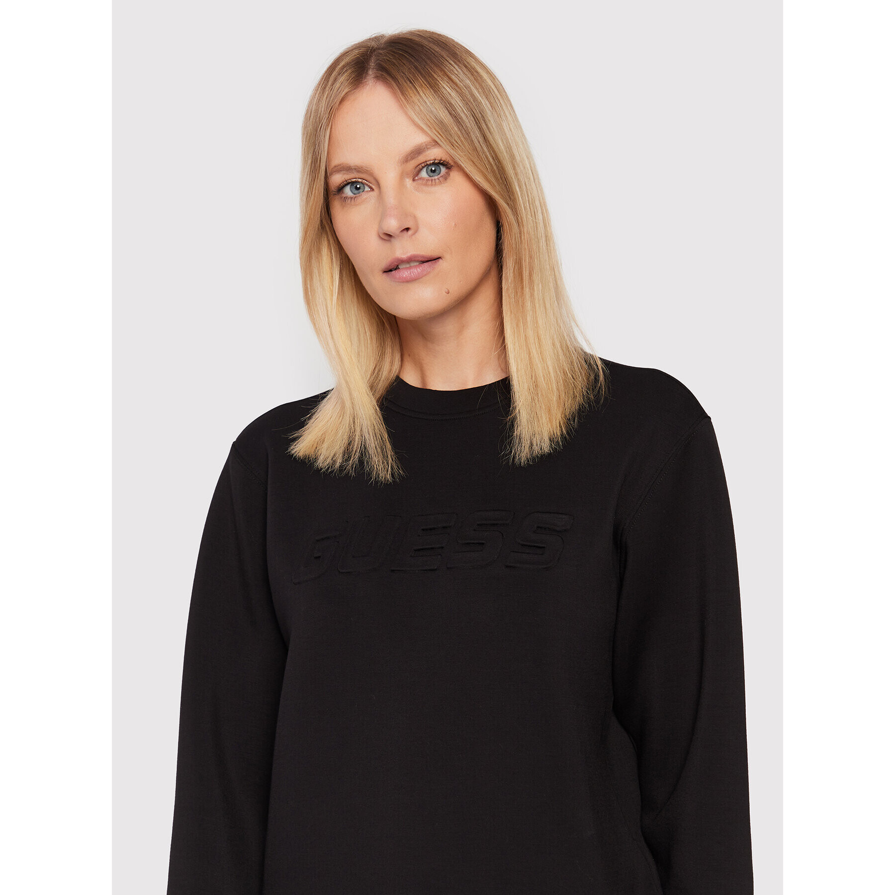 Guess Суитшърт V2YQ13 KAMN2 Черен Relaxed Fit - Pepit.bg