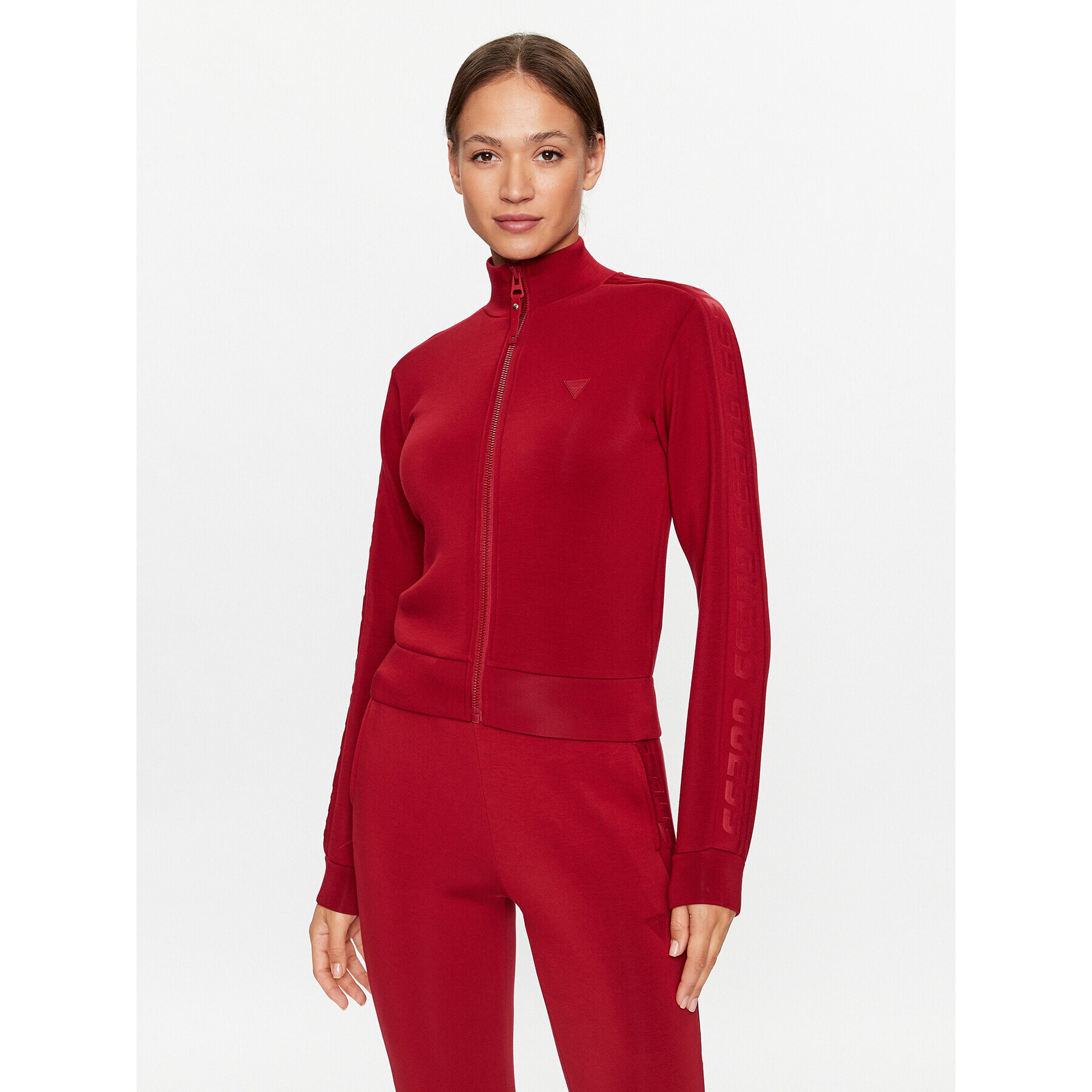Guess Суитшърт V2YQ17 K7UW2 Червен Regular Fit - Pepit.bg