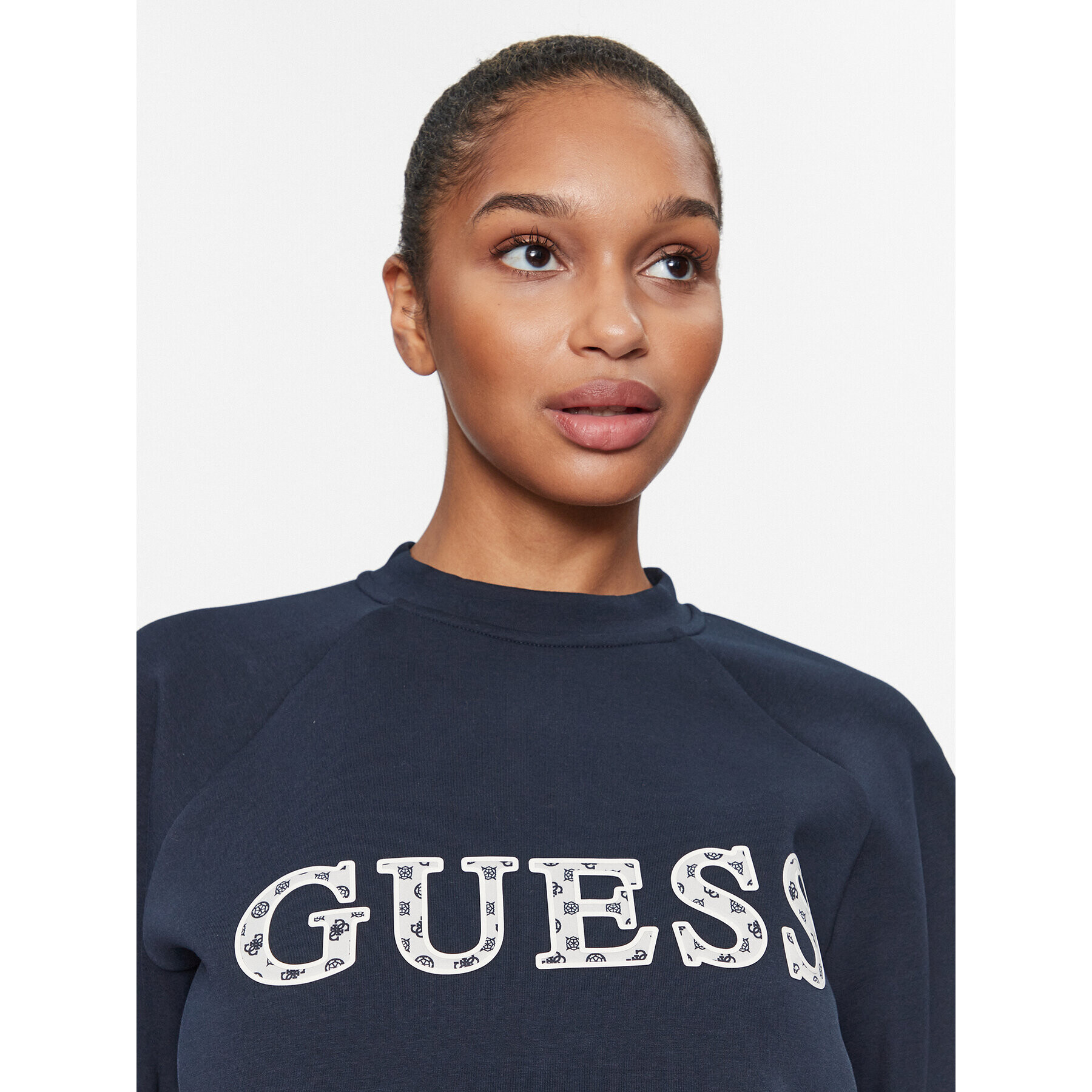 Guess Суитшърт V3BQ07 KBCK2 Тъмносин Regular Fit - Pepit.bg