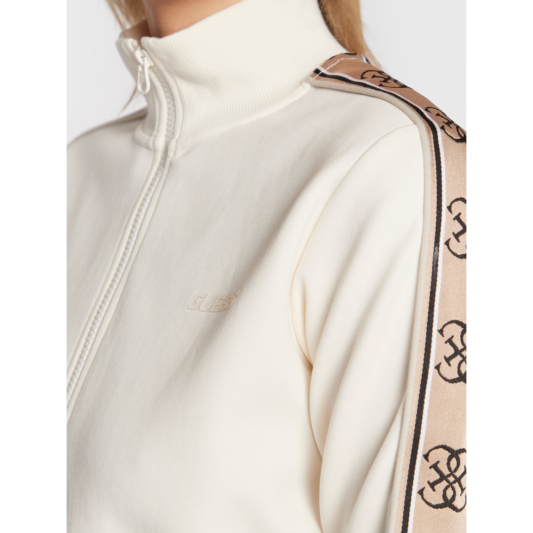 Guess Суитшърт V3RQ12 KA3P1 Екрю Regular Fit - Pepit.bg