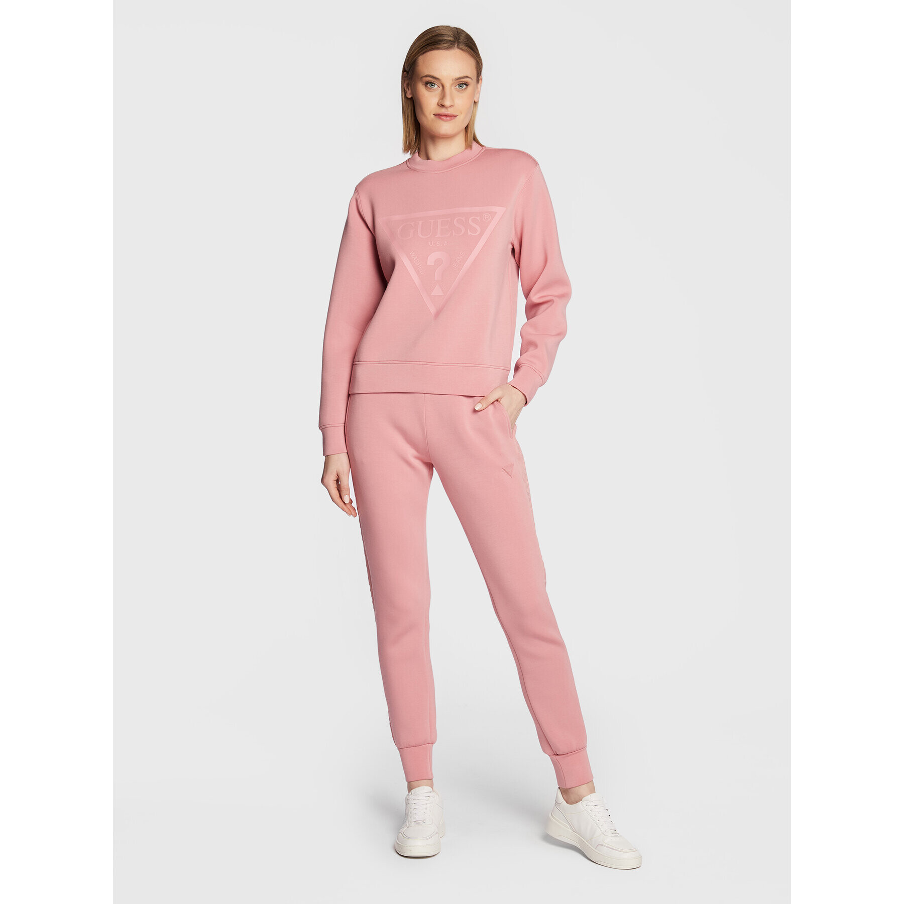 Guess Суитшърт V3RQ19 K7UW2 Розов Regular Fit - Pepit.bg