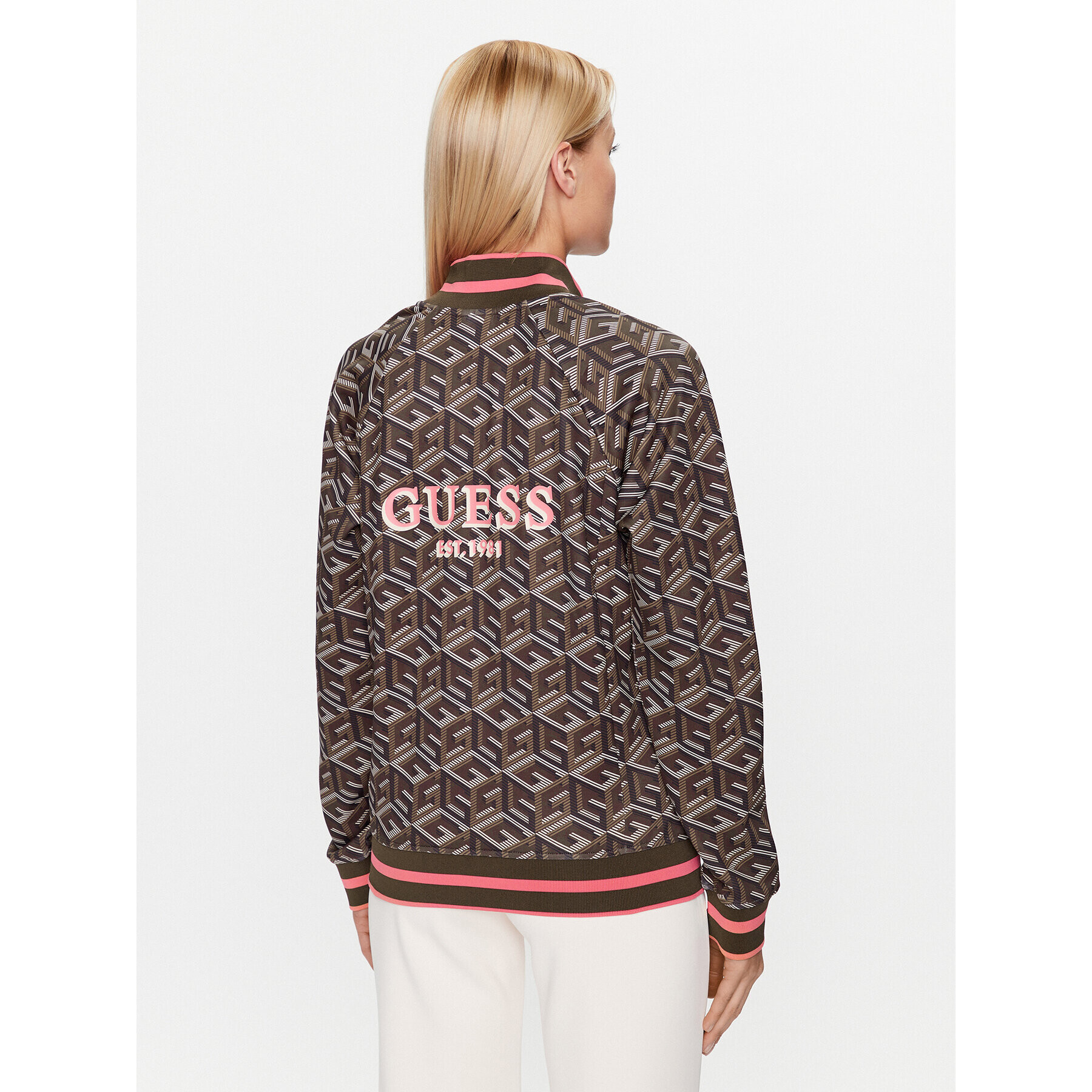 Guess Суитшърт V3YQ06 KB212 Кафяв Regular Fit - Pepit.bg