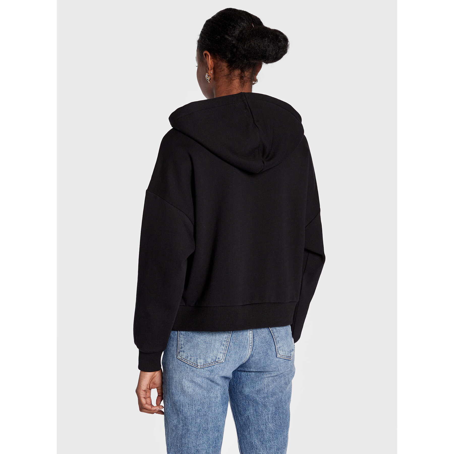 Guess Суитшърт W2BQ10 K9YH1 Черен Relaxed Fit - Pepit.bg