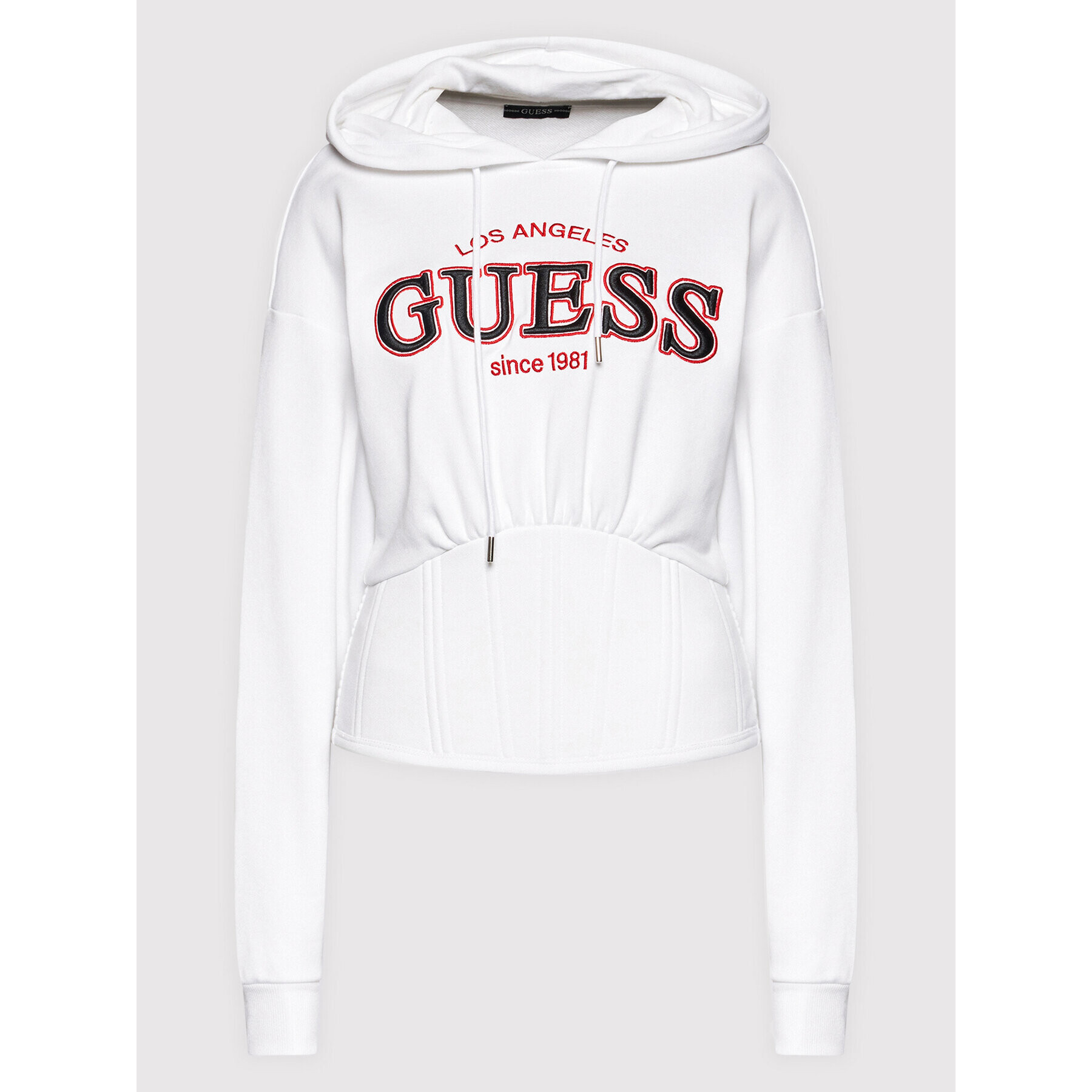 Guess Суитшърт W2GQ14 K8800 Бял Regular Fit - Pepit.bg