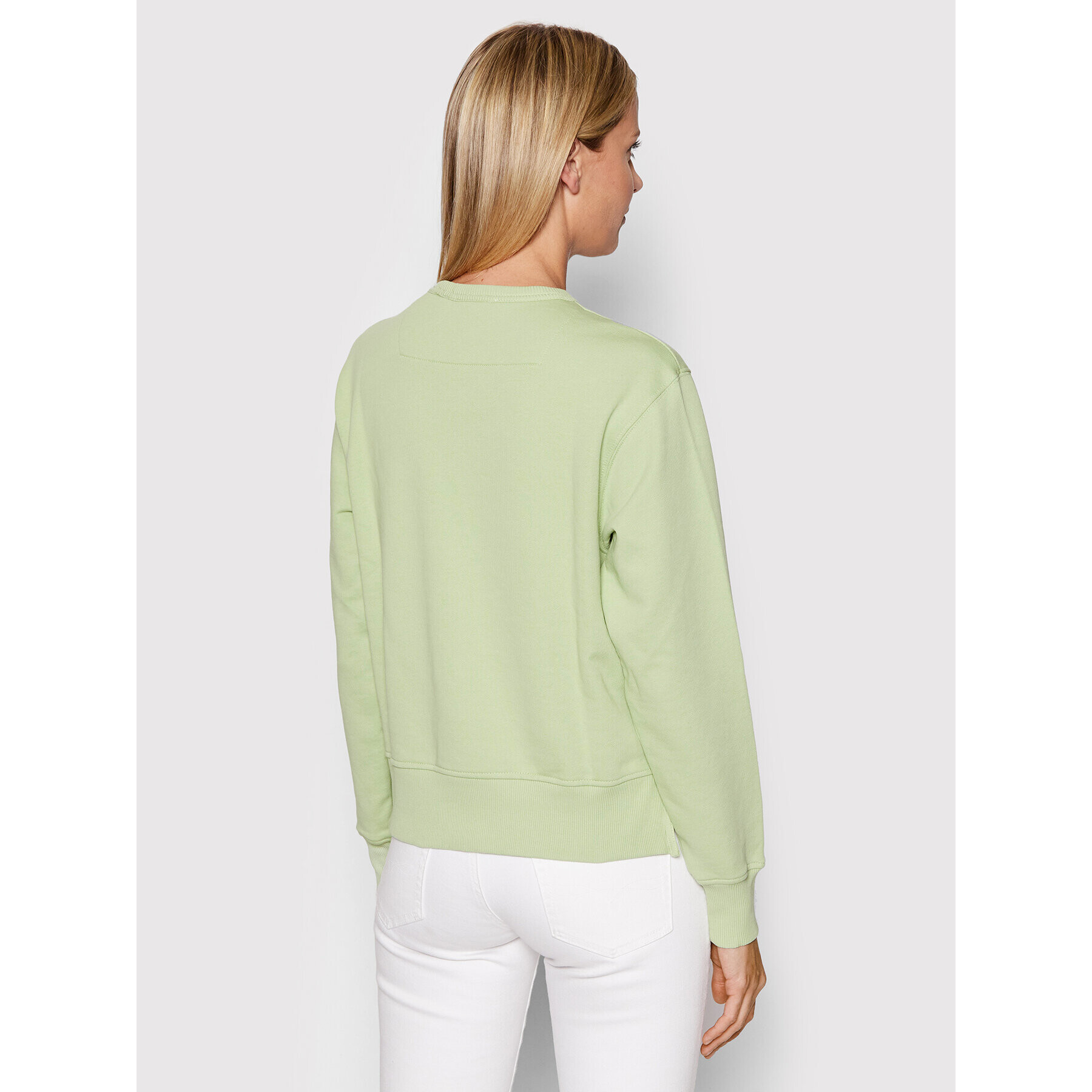Guess Суитшърт W2GQ30 KB4N1 Зелен Relaxed Fit - Pepit.bg