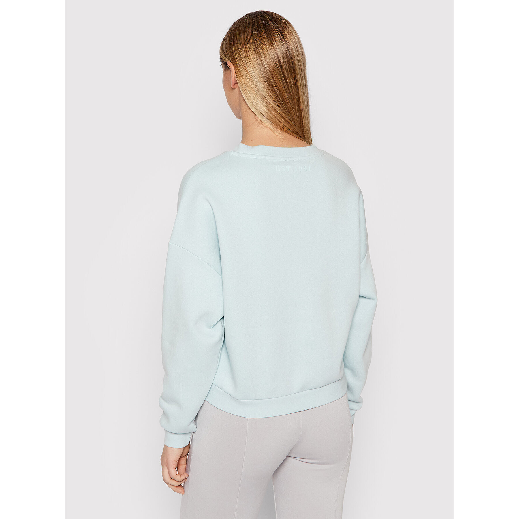Guess Суитшърт W2RQ00 K9Z21 Син Relaxed Fit - Pepit.bg