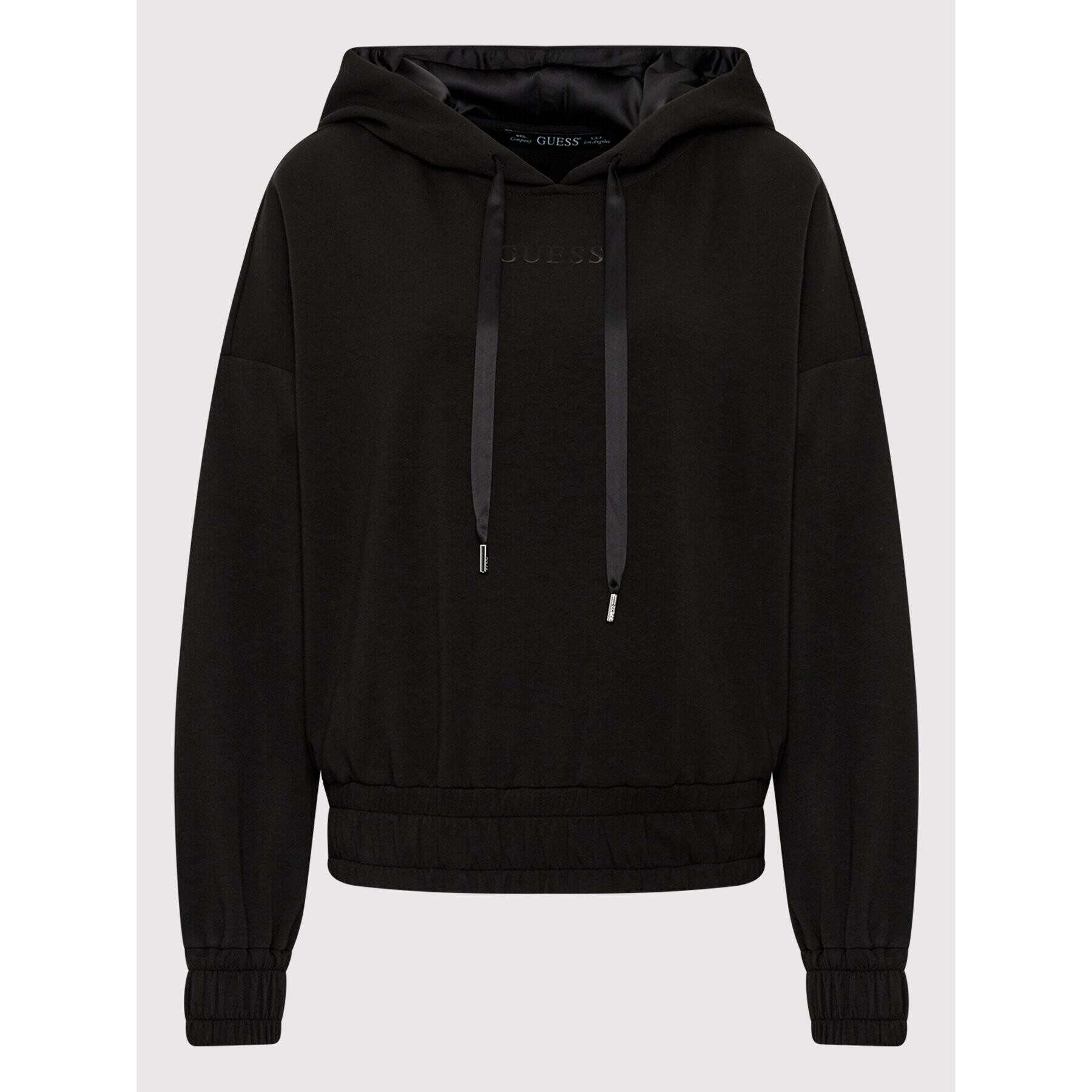 Guess Суитшърт W2YQ05 KB932 Черен Relaxed Fit - Pepit.bg