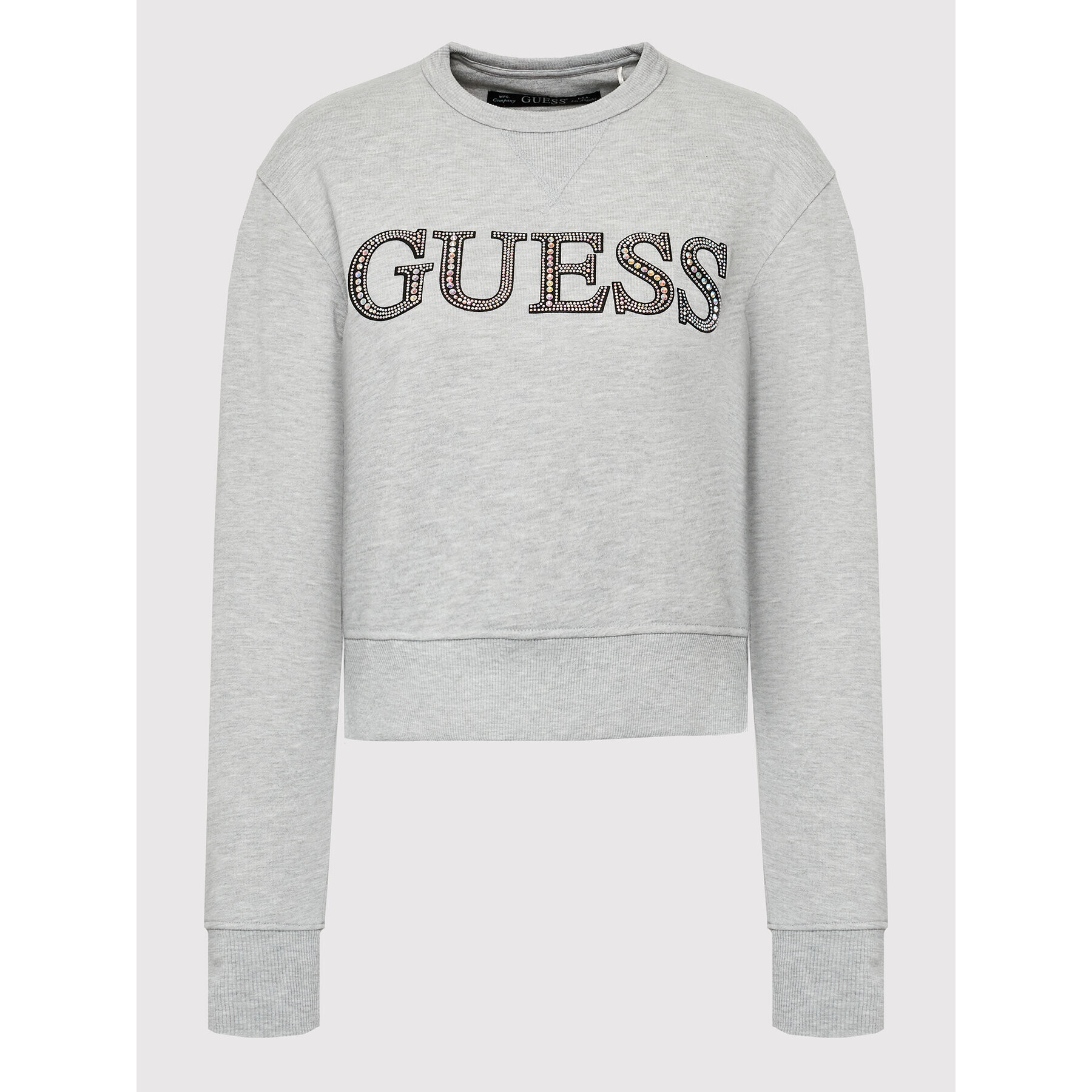 Guess Суитшърт W2YQ09 K8801 Сив Regular Fit - Pepit.bg