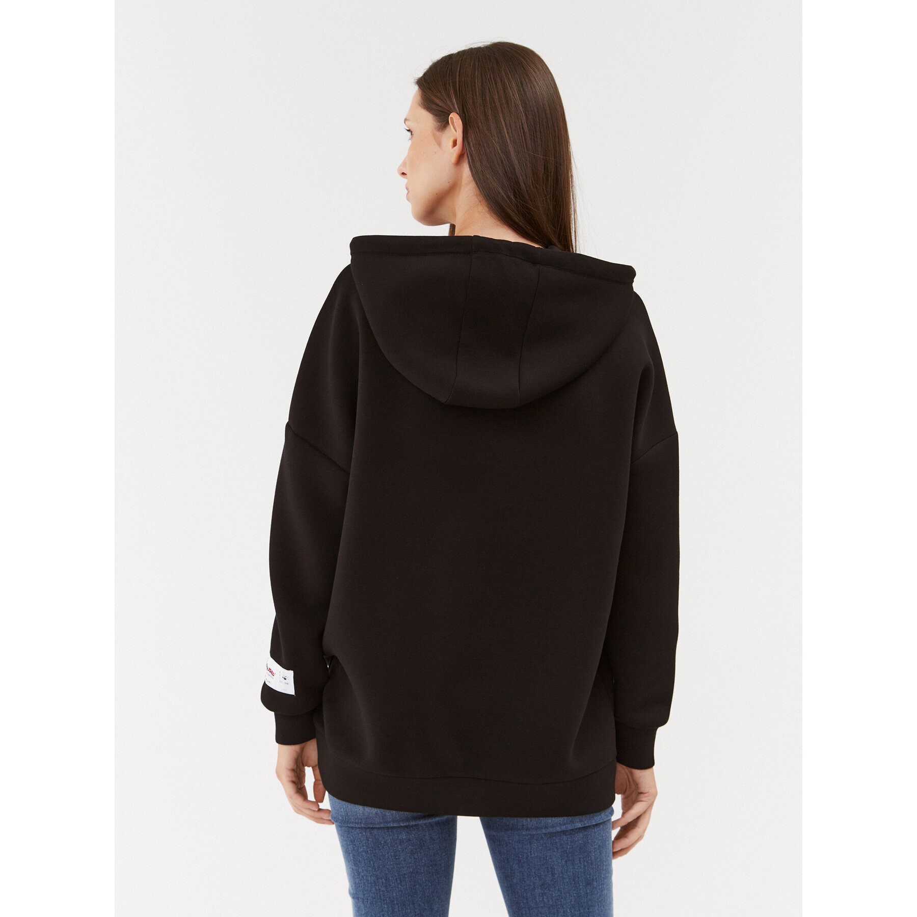 Guess Суитшърт W3BQ23 K7UW2 Черен Regular Fit - Pepit.bg