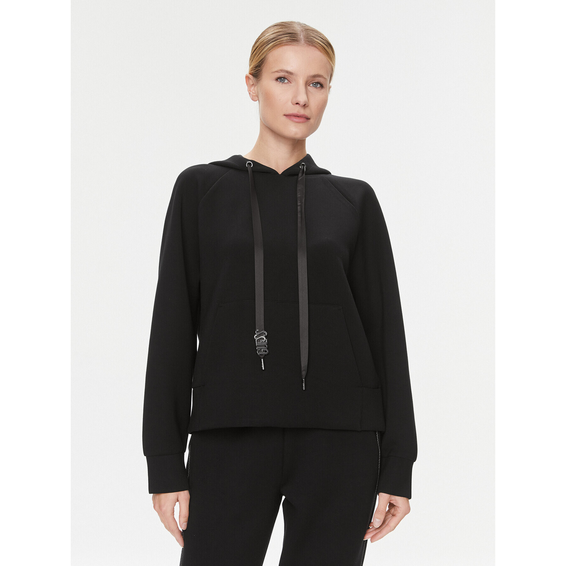 Guess Суитшърт W4RQ04 KBYE2 Черен Regular Fit - Pepit.bg