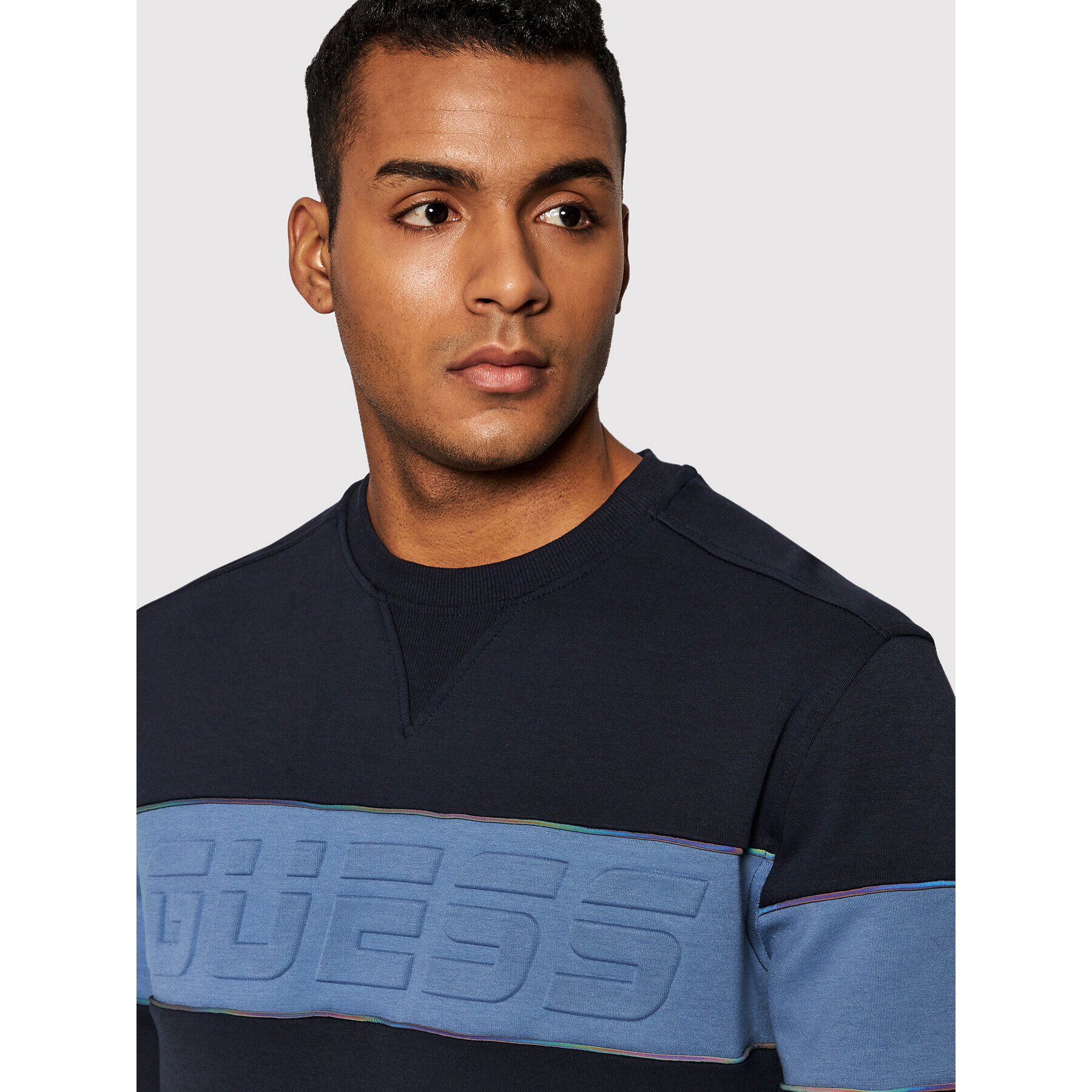 Guess Суитшърт Z2GQ09 KA3P1 Тъмносин Regular Fit - Pepit.bg